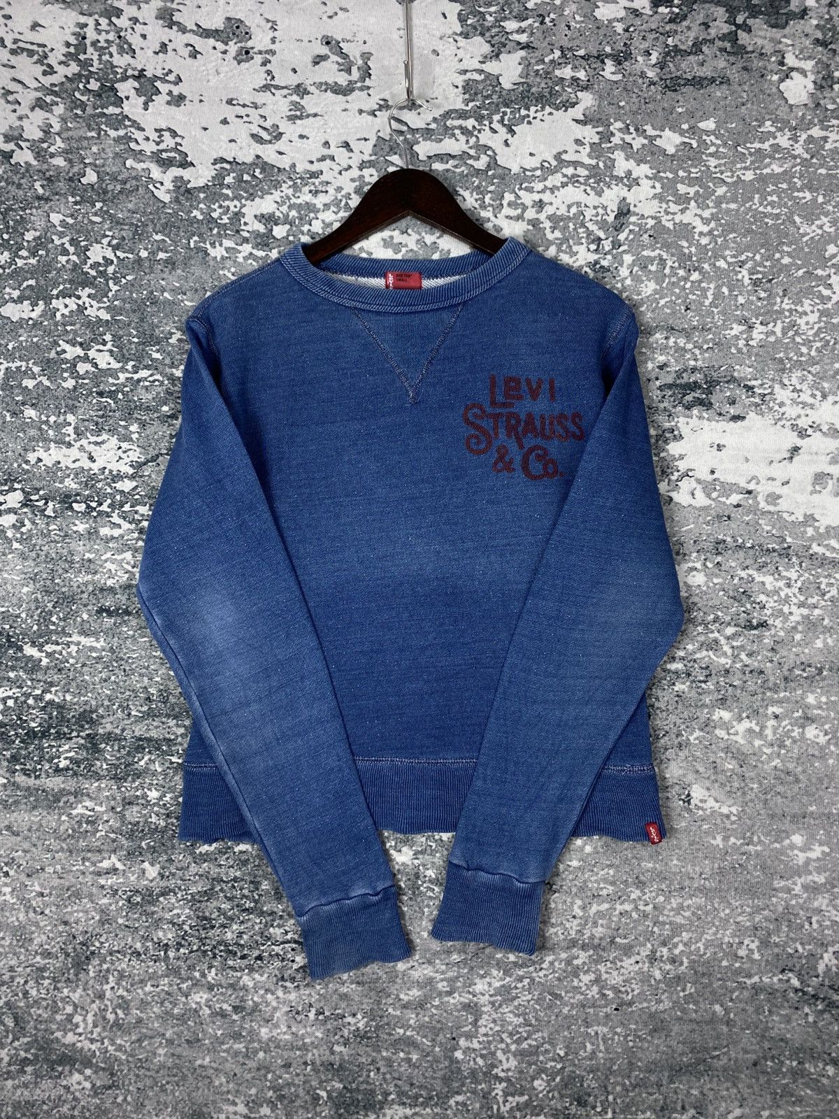 Levi's Vintage Levi's Red Tab Like Denim Sweatshirts Size US S / EU 44-46 / 1 - 5 Thumbnail