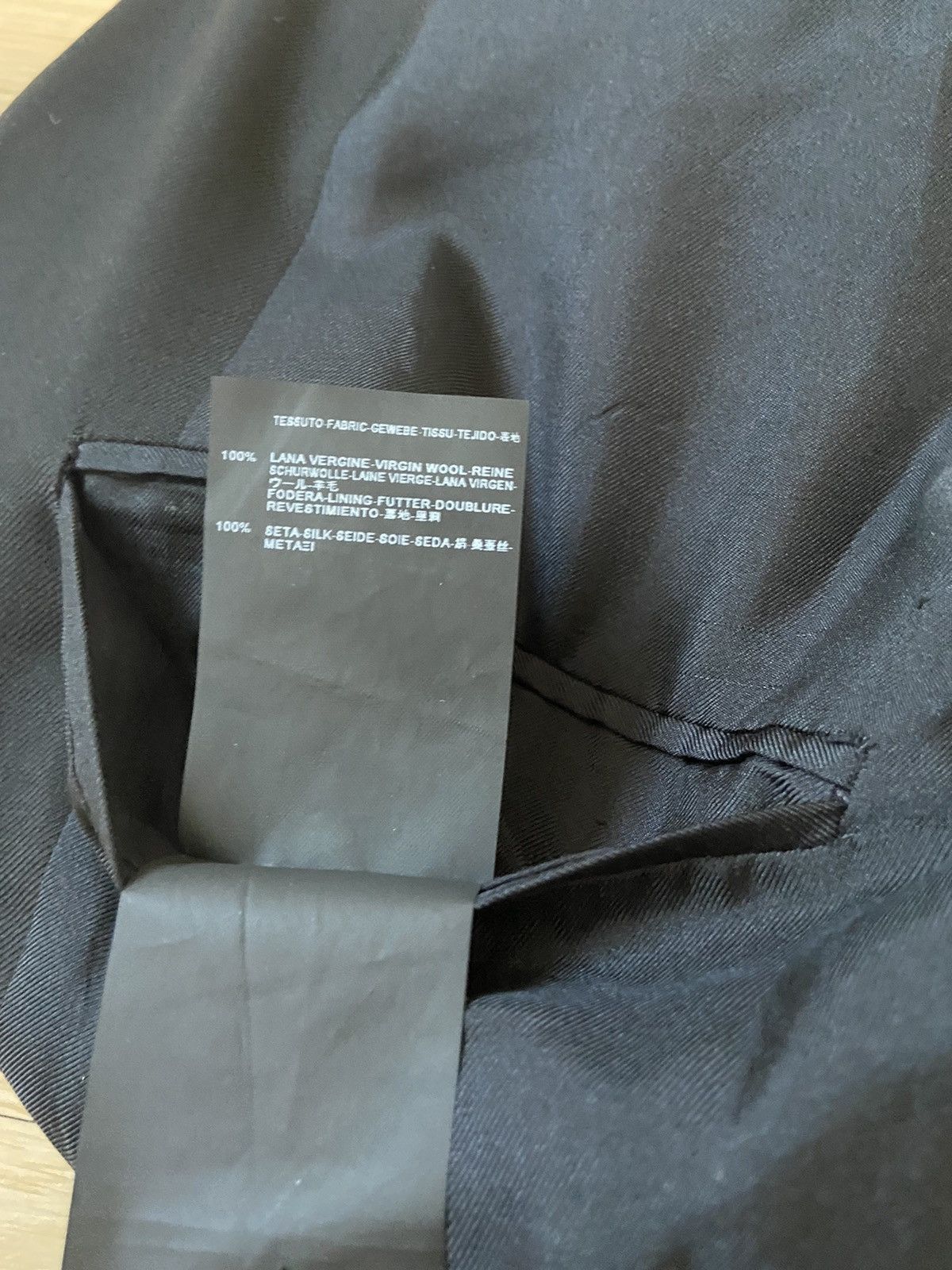 Saint Laurent Paris 50 Saint Laurent ss15 gold button wool blazer suit Size 50R - 5 Thumbnail