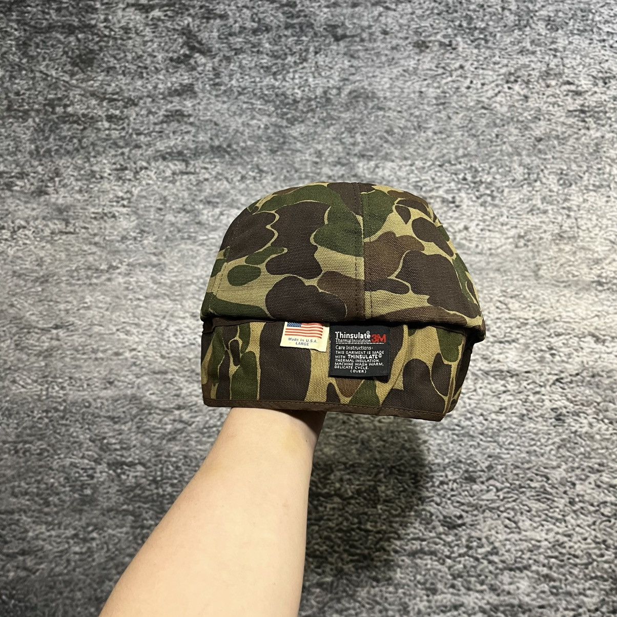 Carhartt VINTAGE 90s CARHARTT CAMO WORKWEAR THINSULATE HUNTING HAT Size ONE SIZE - 5 Thumbnail