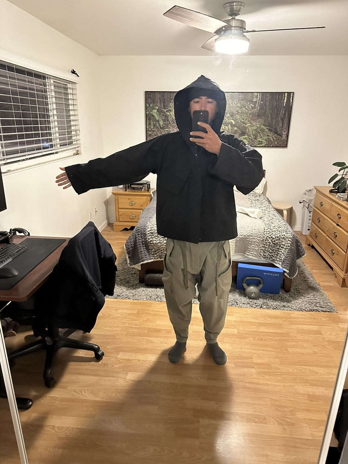 Goldwin (Goldwin 0) Hooded Cargo Pocket Jacket