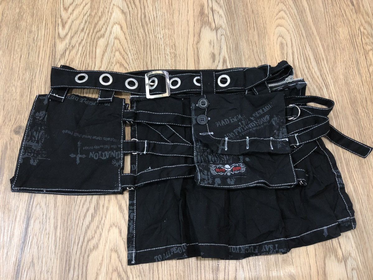 Japanese Brand × Seditionaries Mad Punks complete waist bag skirt Size 25" / US 0 / IT 36 - 2 Thumbnail