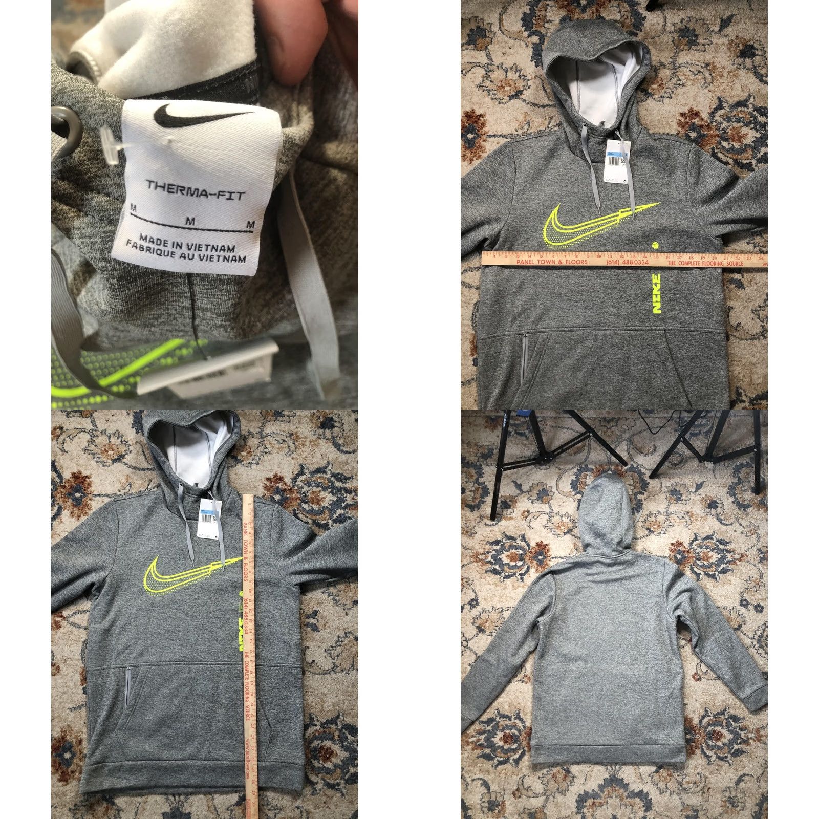 Nike Nike Therma-Fit Hoodie Mens Medium Pullover Fleece Swoosh Graphic DD1764-063 Size US M / EU 48-50 / 2 - 8 Thumbnail