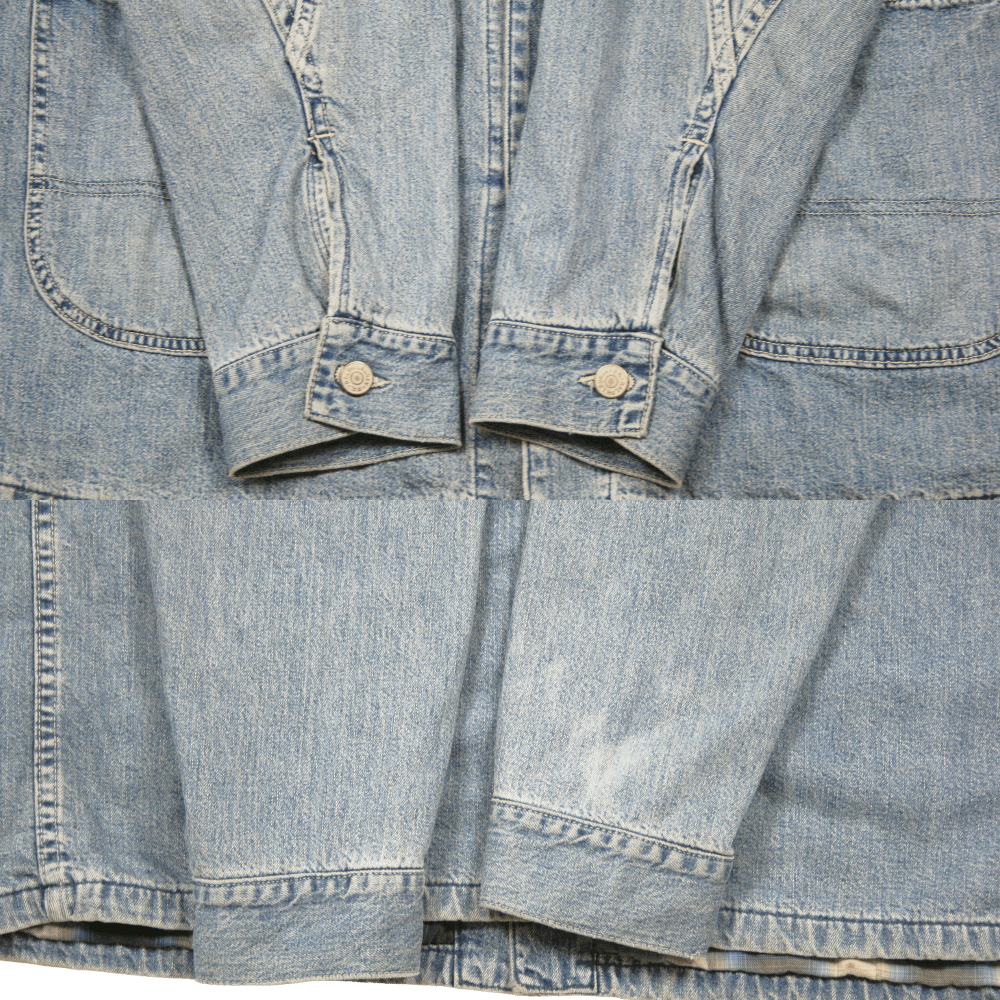 RRL Ralph Lauren 1993 Double RL Denim Worker Chore Jacket Made in USA Size US M / EU 48-50 / 2 - 10 Thumbnail