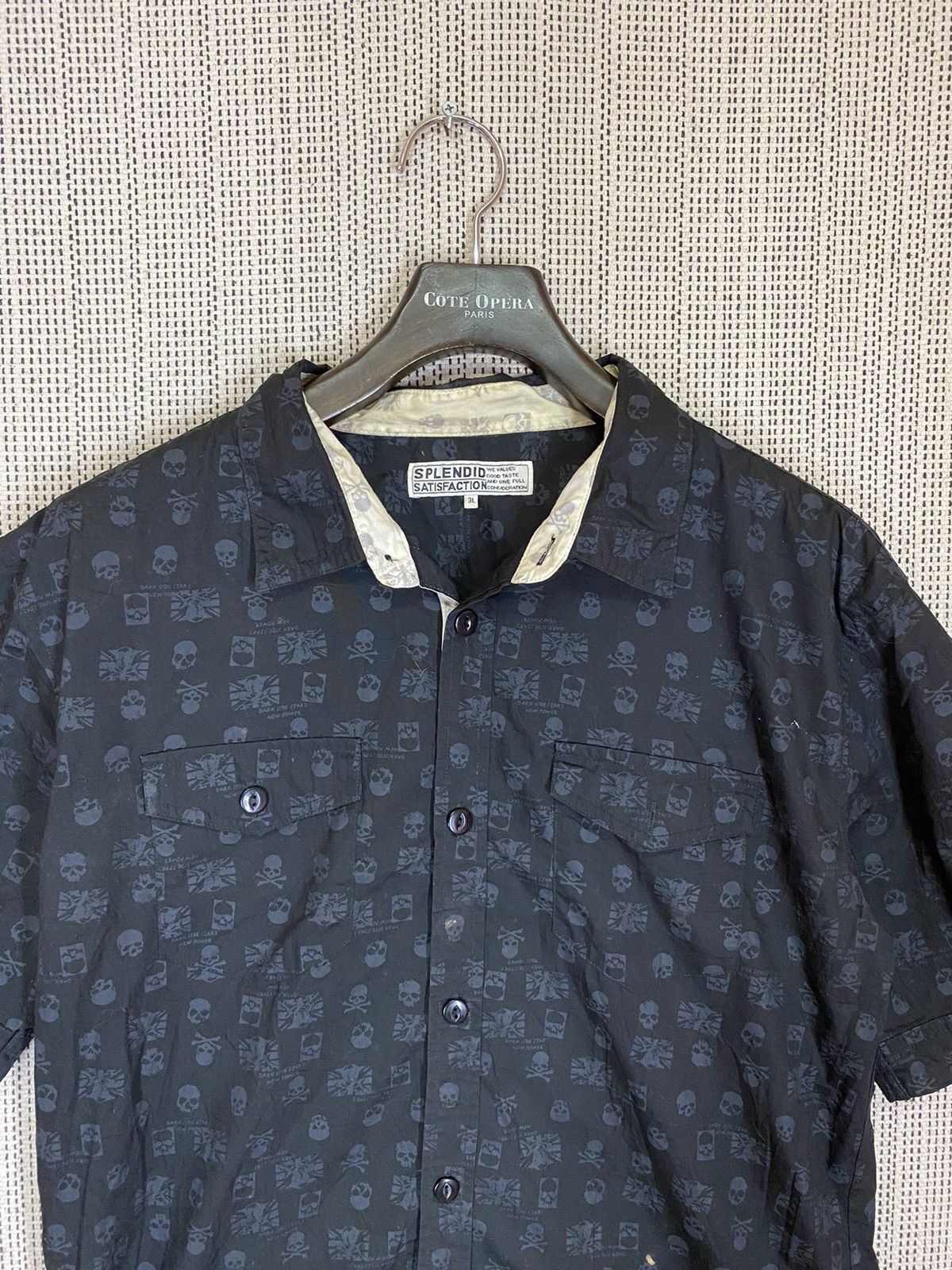 If Six Was Nine × Japanese Brand ‼️JAPANASE BRAND FULL PRINTED SKULLS SHIRT BUTTON UPS‼️ Size US XL / EU 56 / 4 - 2 Thumbnail