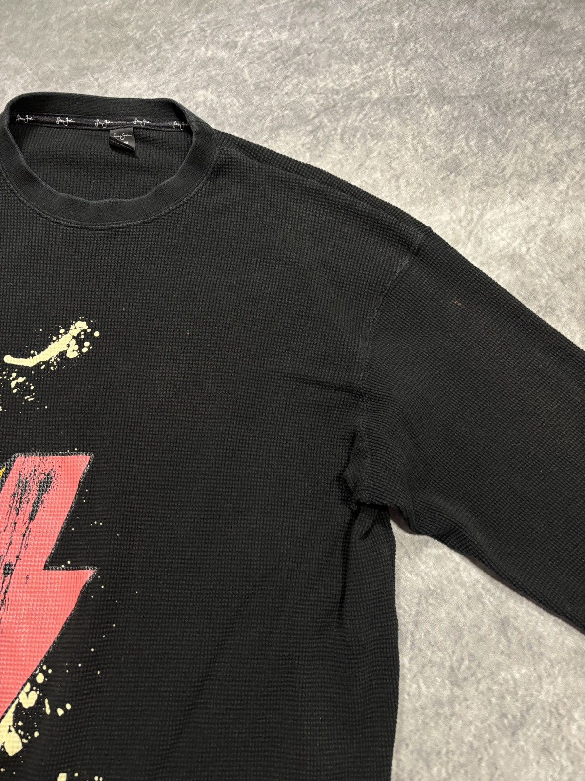 Sean John Vintage Sean John Thermal Longsleeve Oversized Print Size US XL / EU 56 / 4 - 11 Thumbnail