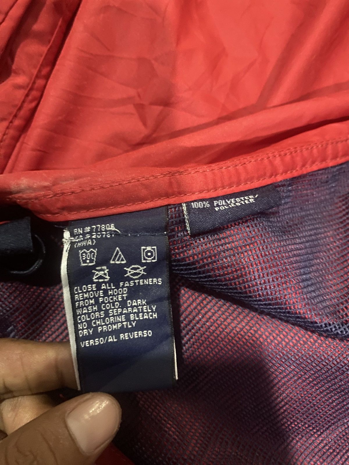 Vintage vtg 80’s tommy windbreaker Size US M / EU 48-50 / 2 - 8 Thumbnail