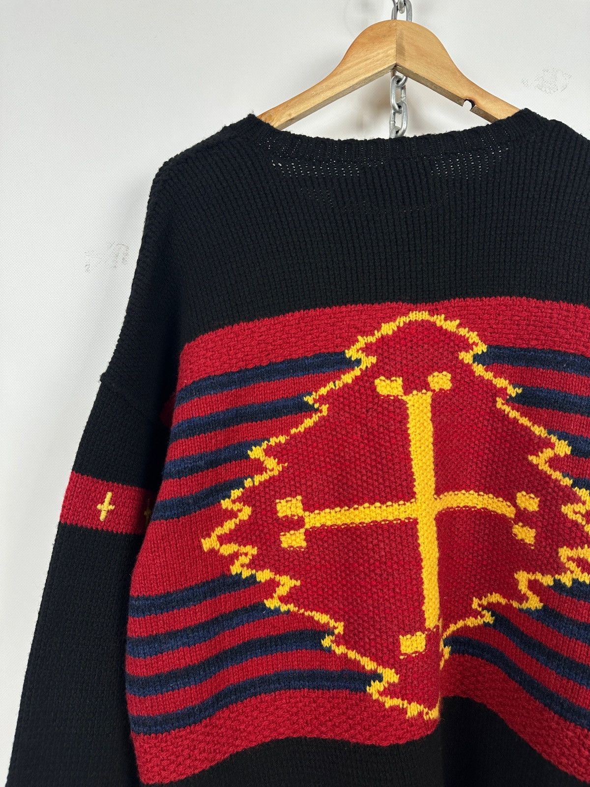 Polo Ralph Lauren Polo Ralph Lauren x Naiomi Glasses Wool/Cashmere Sweater Size US XXL / EU 58 / 5 - 16 Thumbnail