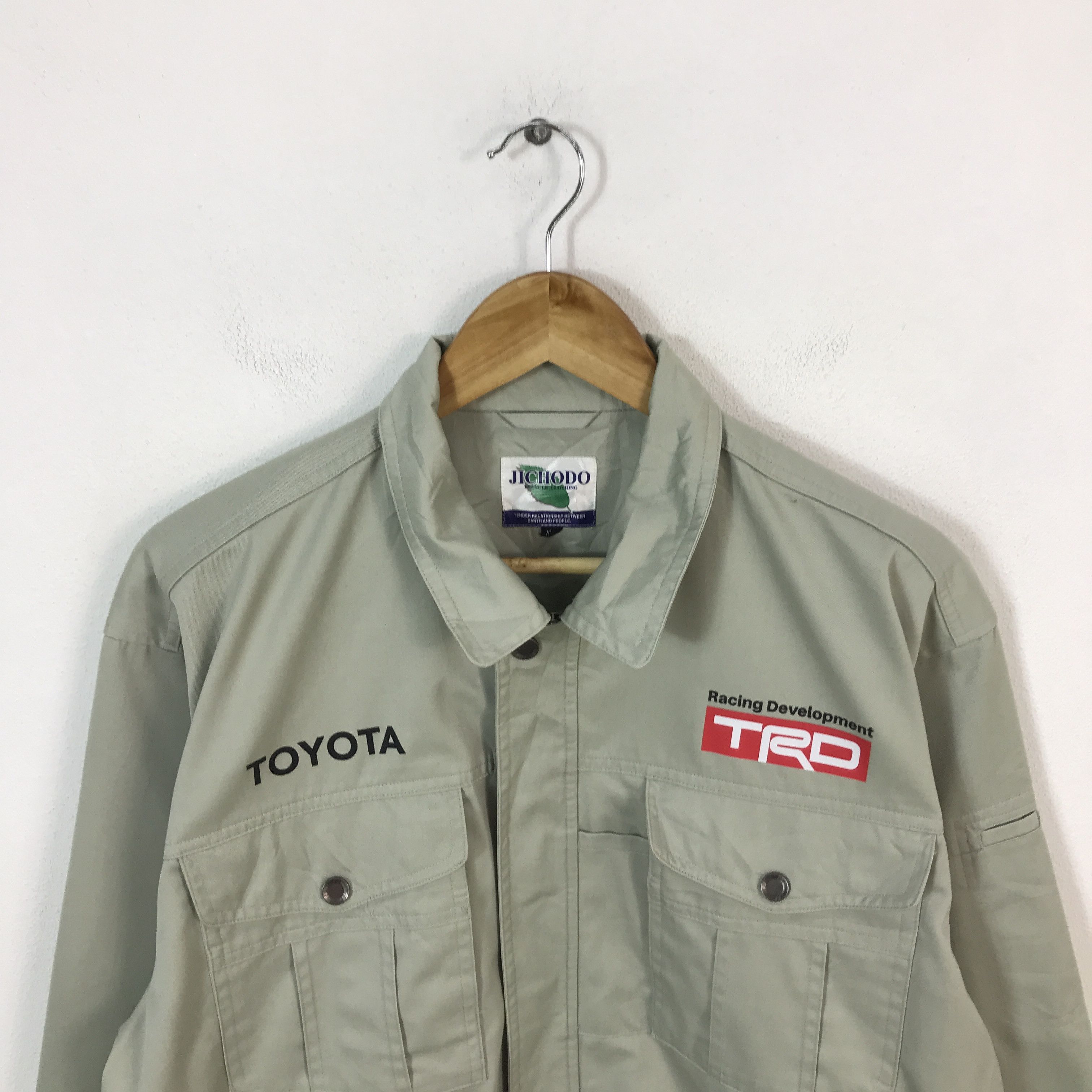 Japanese Brand Toyota Trd racing Japan Motorsport jacket Size US L / EU 52-54 / 3 - 3 Thumbnail