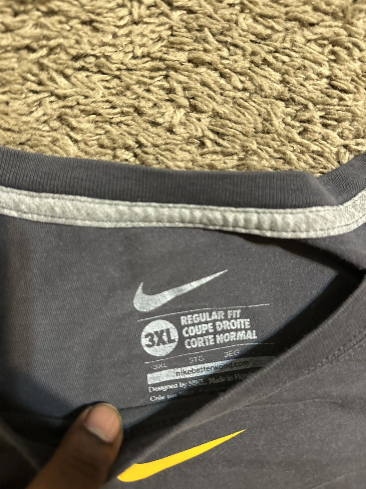 NCAA Vintage Nike NCAA LSU tigers “baseball” shirt 00s size 3XL Size US XXL / EU 58 / 5 - 3 Thumbnail