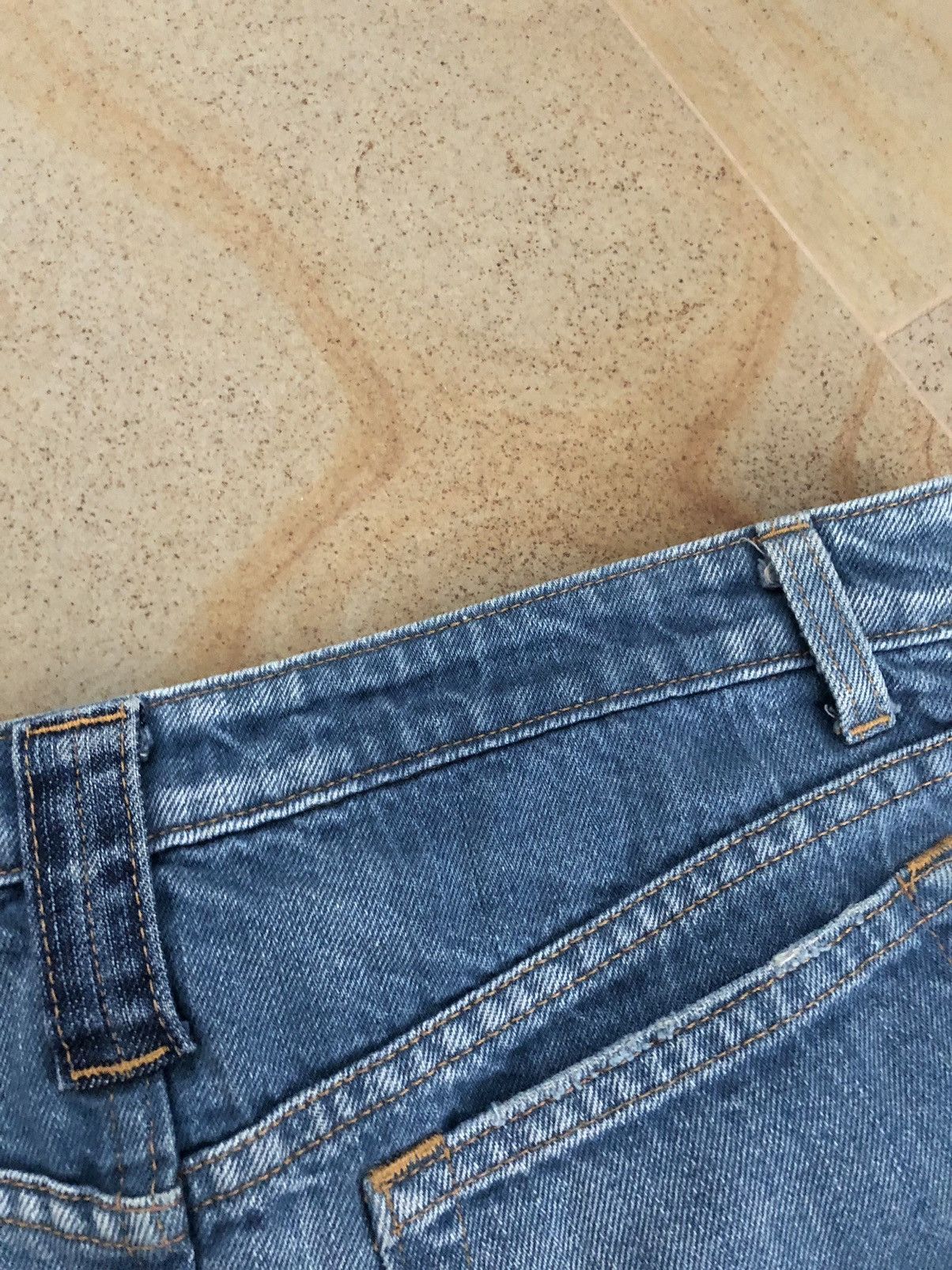Designer × Japanese Brand × Michiko Koshino RARE MICHIKO KOSHINO DENIM SKIRT Size 27" / US 4 / IT 40 - 4 Thumbnail
