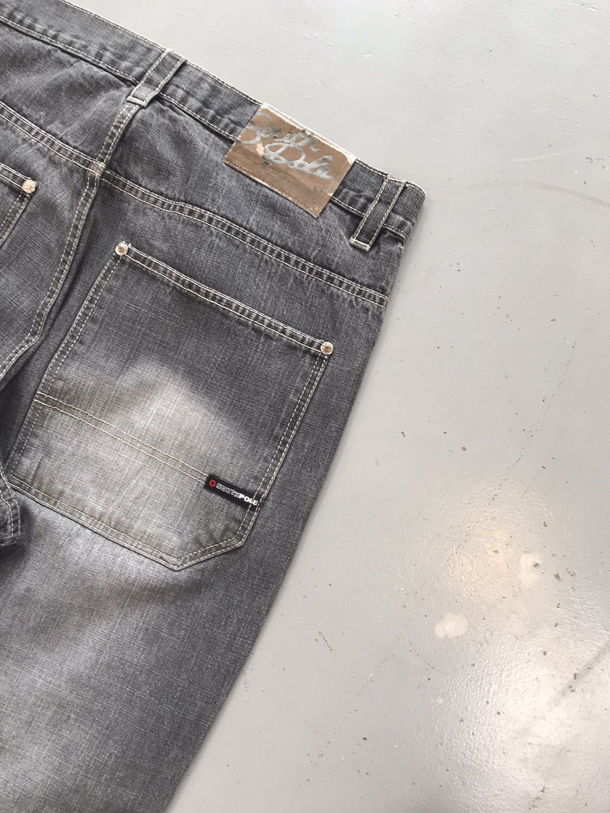 Southpole × Vintage Vintage South Pole red tab bkl straight fit Denim Pant Size US 36 / EU 52 - 13 Thumbnail