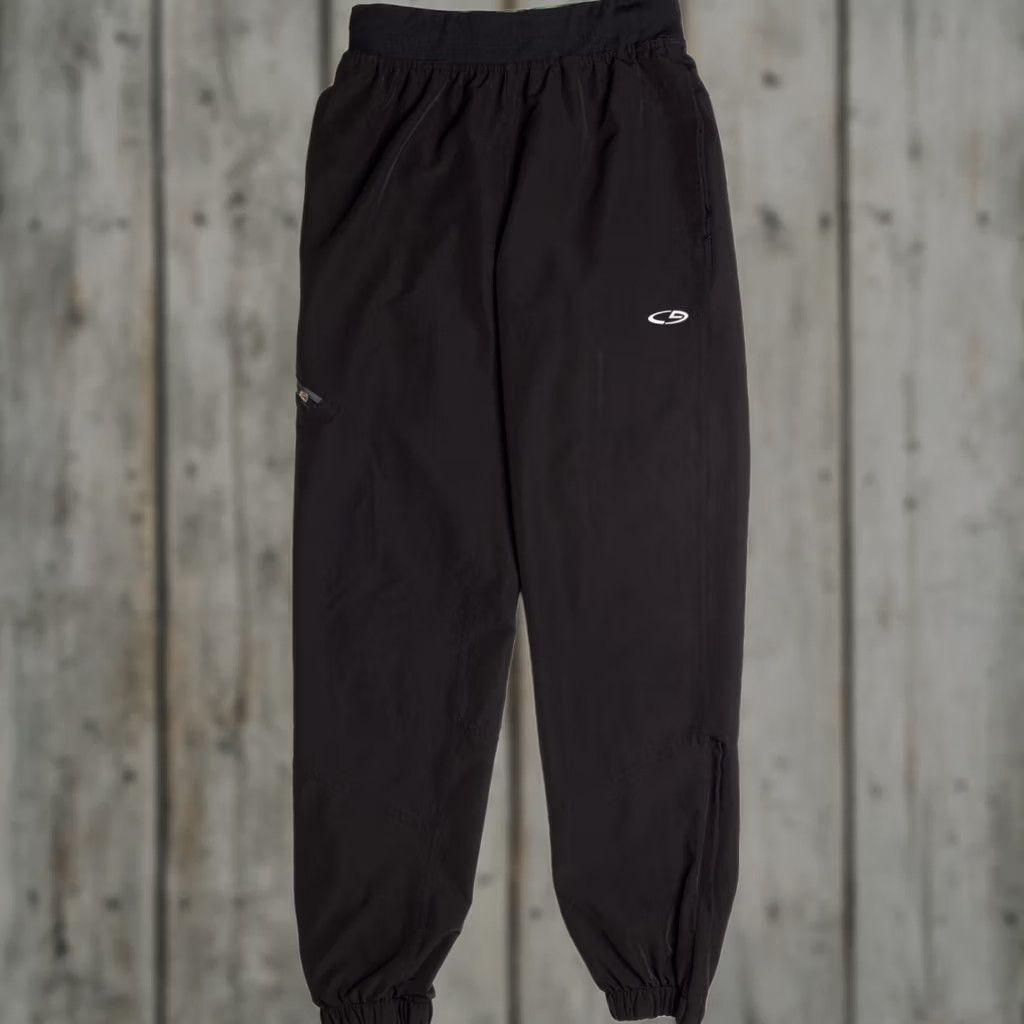 Champion VINTAGE Champion Track Pants 896 Small Black Polyester / Spandex Mens? Size US 29 - 1 Thumbnail