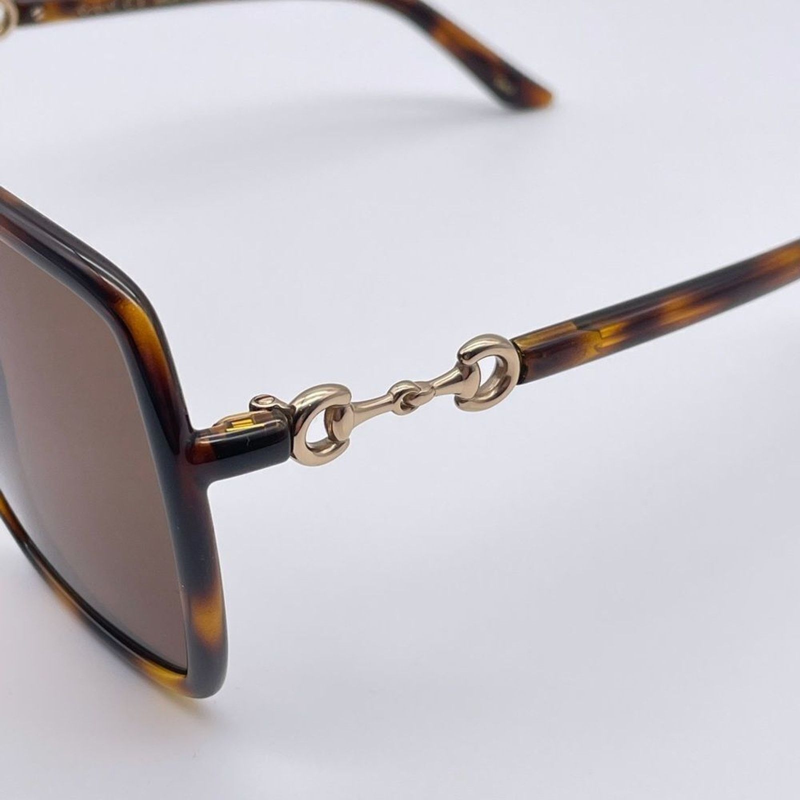Gucci BRAND NEW GUCCI GG0890S 002 Havana Women Sunglasses Size ONE SIZE - 4 Thumbnail