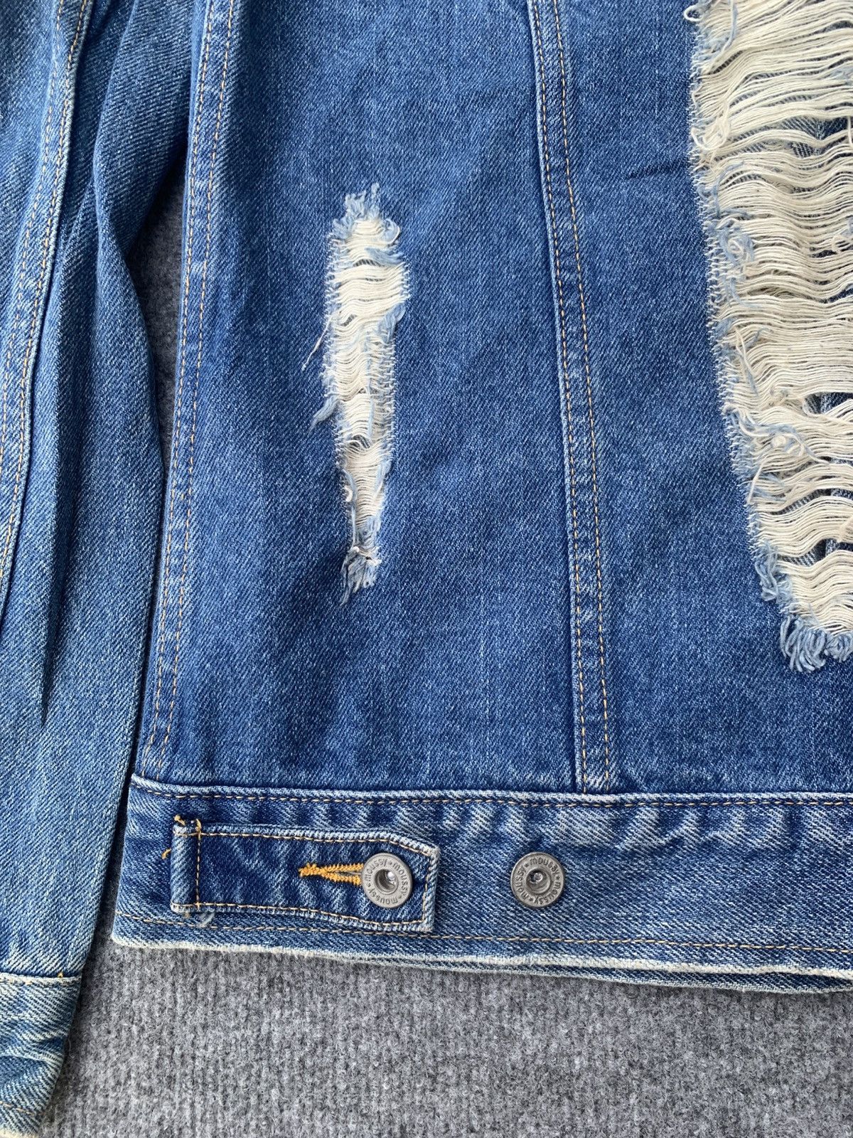 MOUSSY Distressed mossy Jacket jeans Size US S / EU 44-46 / 1 - 11 Thumbnail