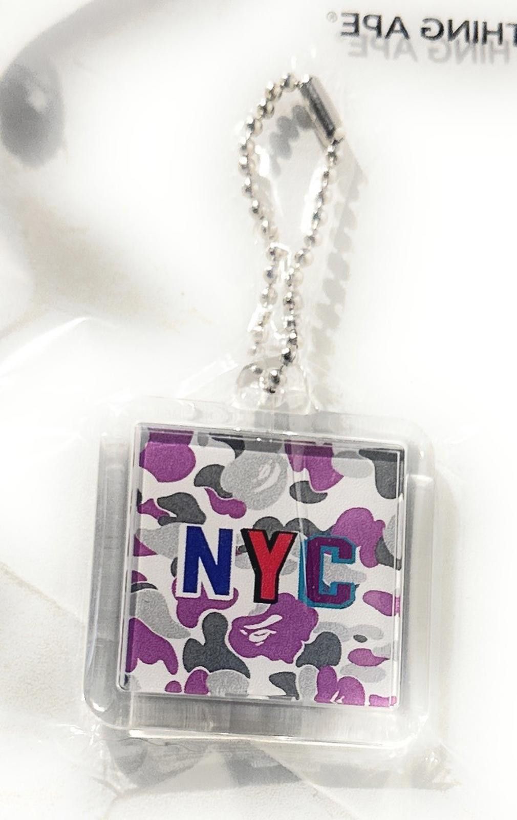 Bape BAPE NYC Camo Exclusive Keychain - A Bathing Ape - Size ONE SIZE - 3 Thumbnail
