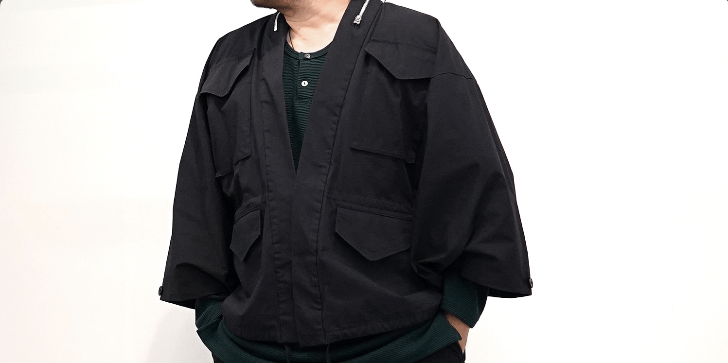 John Alexander Skelton WAROBE 和ROBE WA-65 HAORI MILITARY JACKET Size US L / EU 52-54 / 3 - 1 Thumbnail