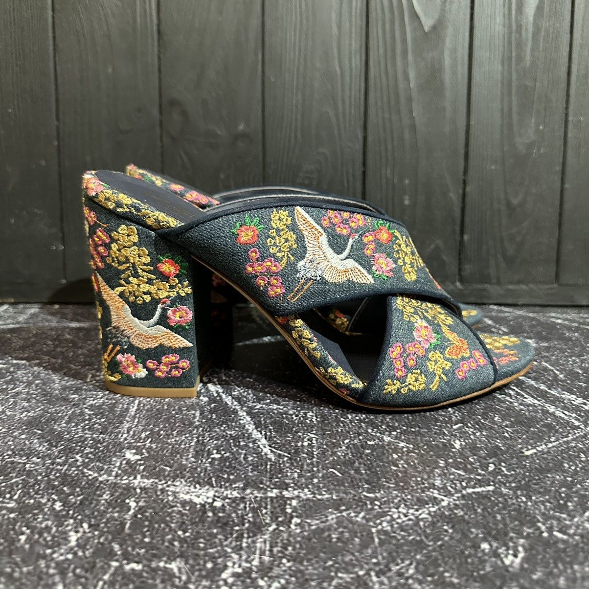 ASH Amazing ASH - Ladies Heeled Sandals 41 Size Gucci Style Size US 11 / IT 41 - 2 Thumbnail