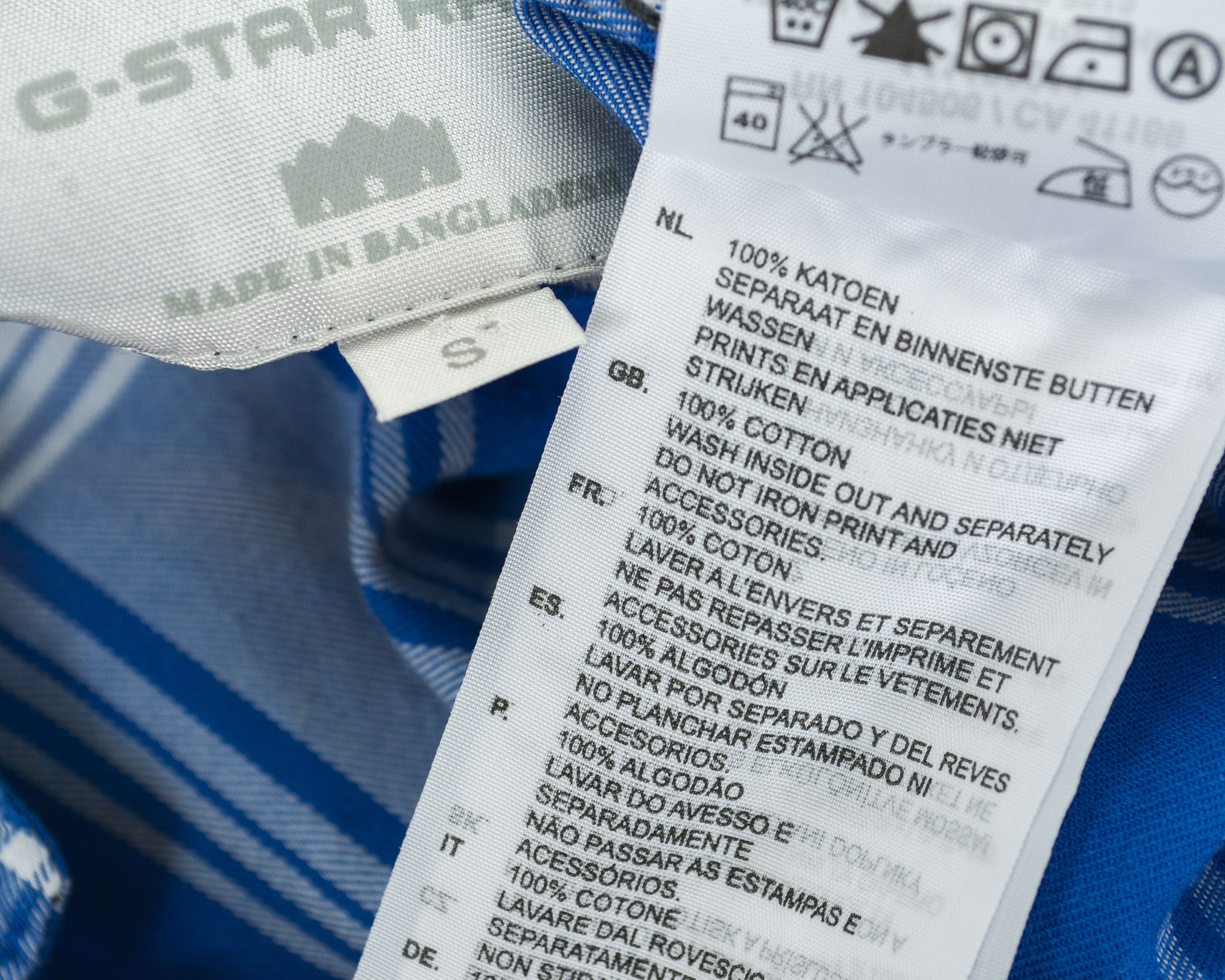 G-Star Athan Small Stark Shirt Western Button Up Check Plaid Tartan Size US S / EU 44-46 / 1 - 7 Thumbnail