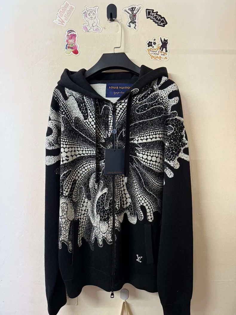 Louis Vuitton Louis Vuitton Yayoi Kusama Signature Long Sleeve hoodie 250 Size US XL / EU 56 / 4 - 3 Thumbnail