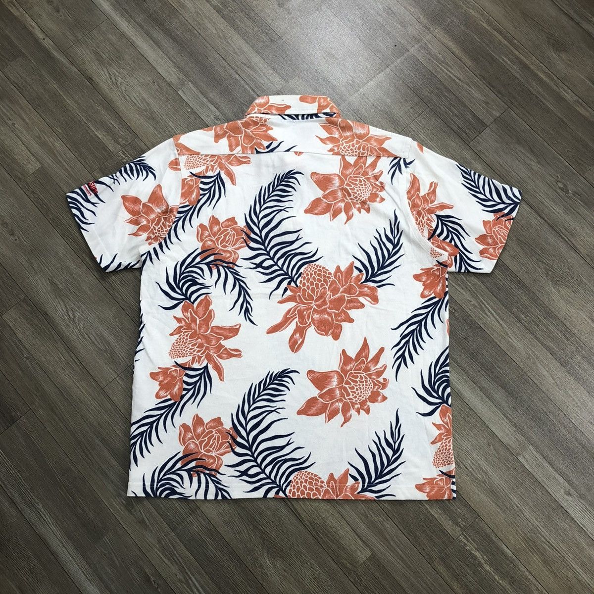 Sun Surf × Toyo Enterprises Vintage Sun Surf Hawaiian Flowers Polo Shirt Size US L / EU 52-54 / 3 - 16 Thumbnail