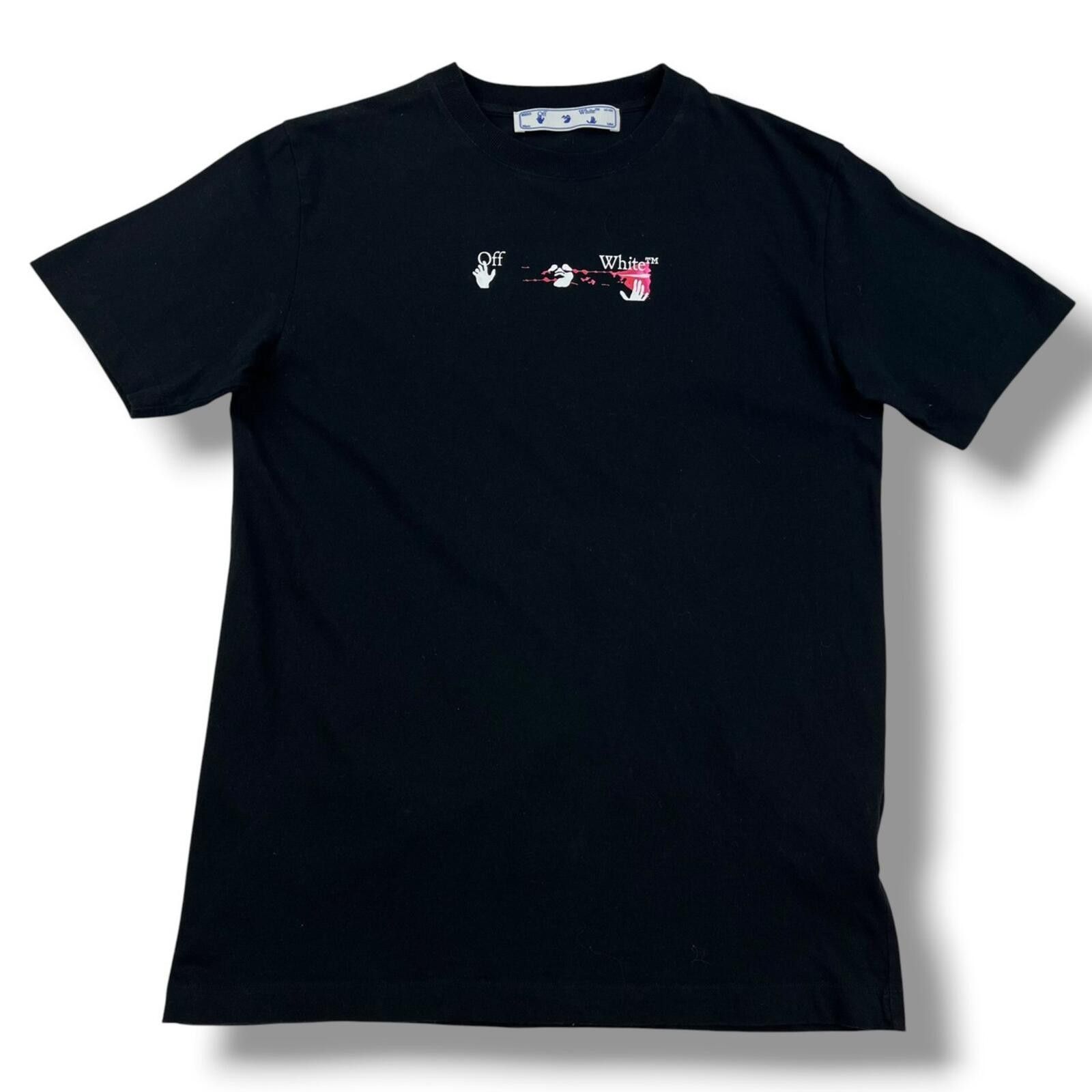 Off-White Off-White Acrylic Arrows Black T Shirt Size US M / EU 48-50 / 2 - 3 Thumbnail