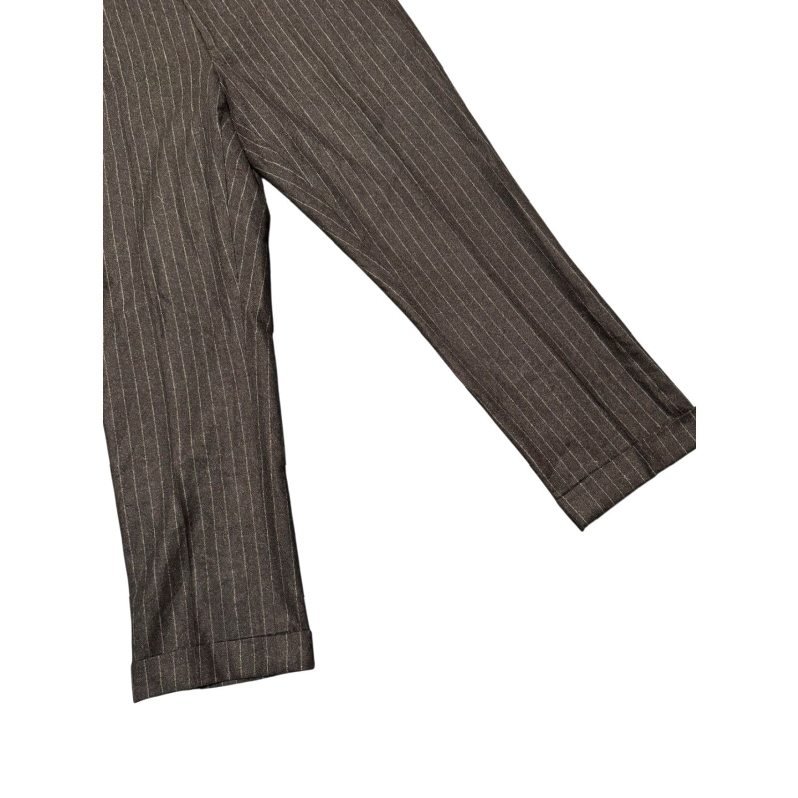 Ralph Lauren Purple Label Ralph Lauren Purple Label Flat Front Dress Pants Side Tabs Wool Men's W32s/L27 Pants Dress Size US 32 / EU 48 - 4 Thumbnail