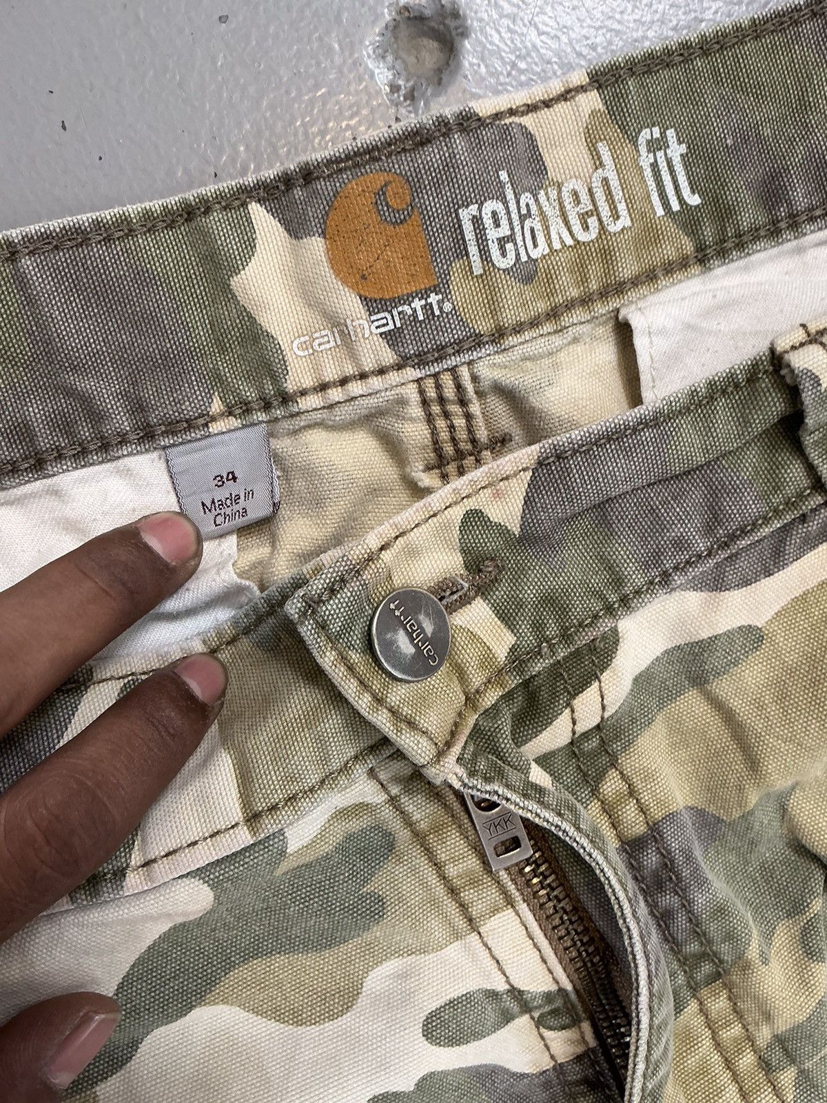 Carhartt × Vintage Rare vintage Carhartt camo cargo short Size US 32 / EU 48 - 4 Thumbnail