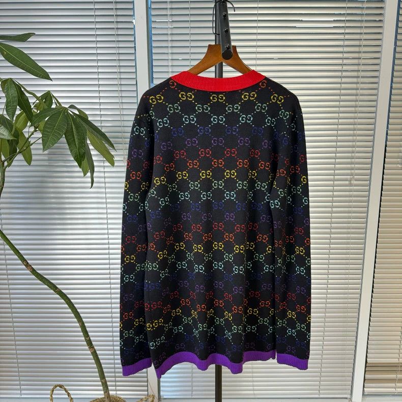 Gucci Gucci Rainbow old flower cardigan sweater 2501-Nextarrow Size US S / EU 44-46 / 1 - 2 Thumbnail