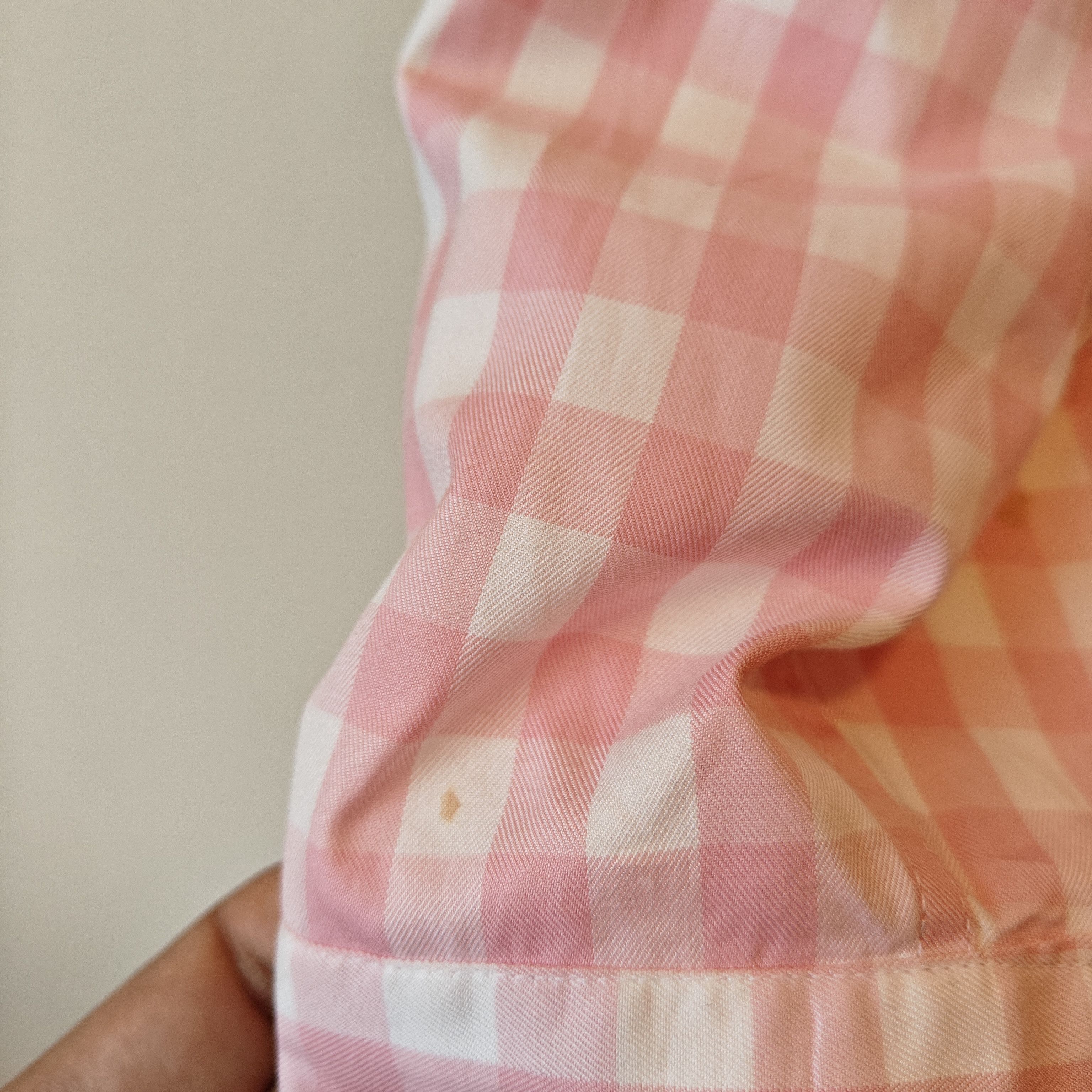 Drake's pink checkered dress shirt 16/41" drakes Size US M / EU 48-50 / 2 - 9 Thumbnail