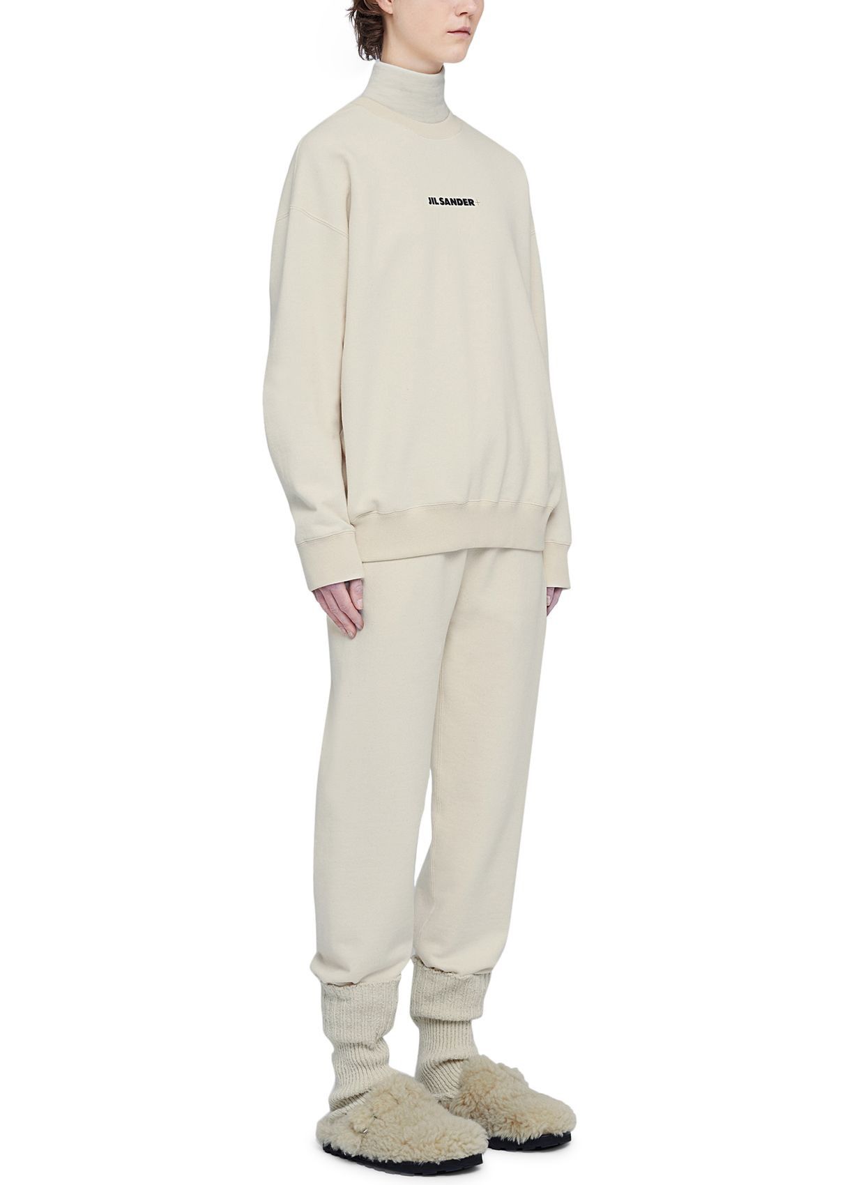 Jil Sander o1mt1gz0824 Sweatshirt in Natural Size M / US 6-8 / IT 42-44 - 2 Thumbnail