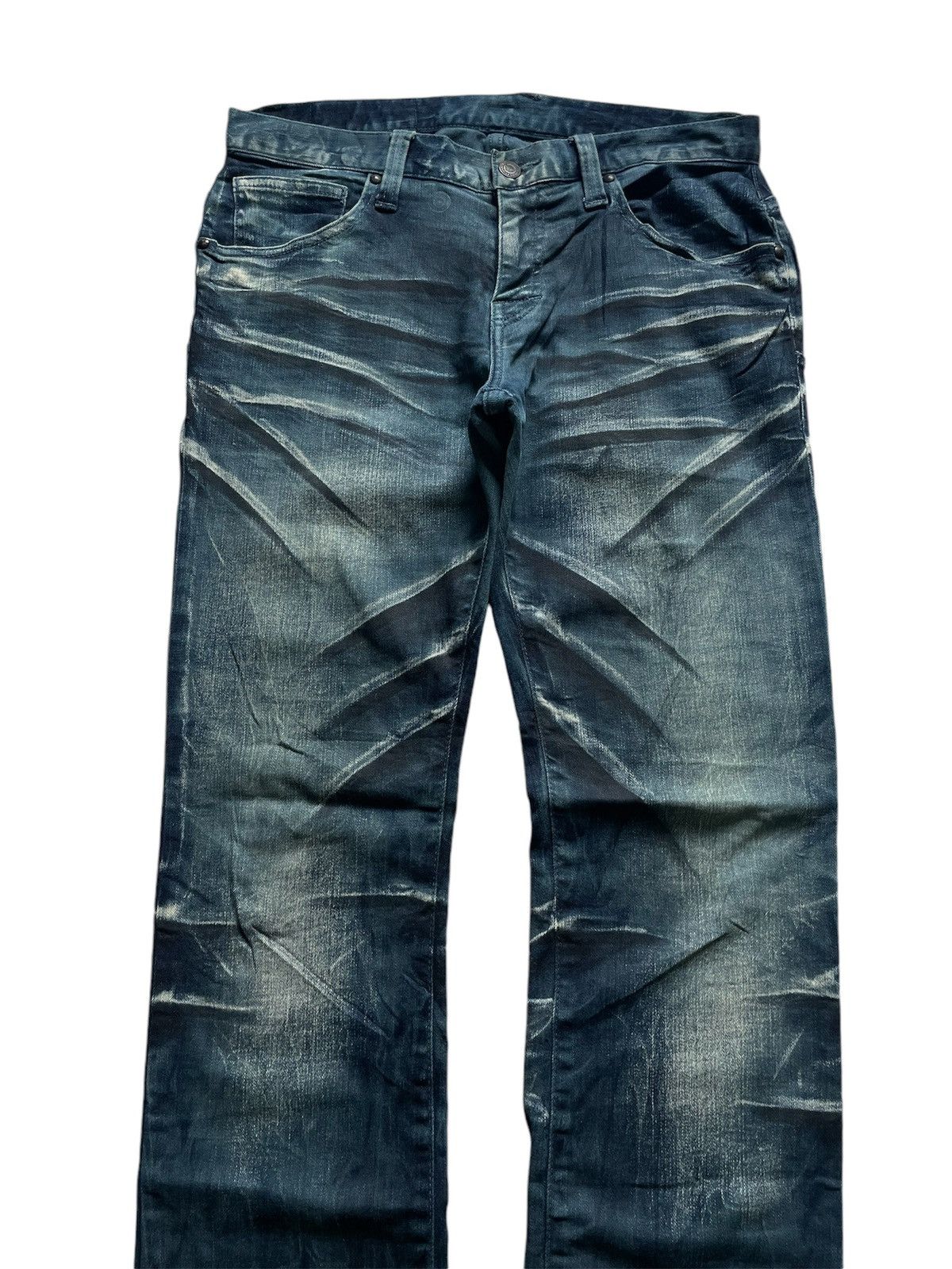 Tornado Mart Rare Vintage Tornado Mart Acid Washed Design Jeans Size US 31 - 4 Thumbnail