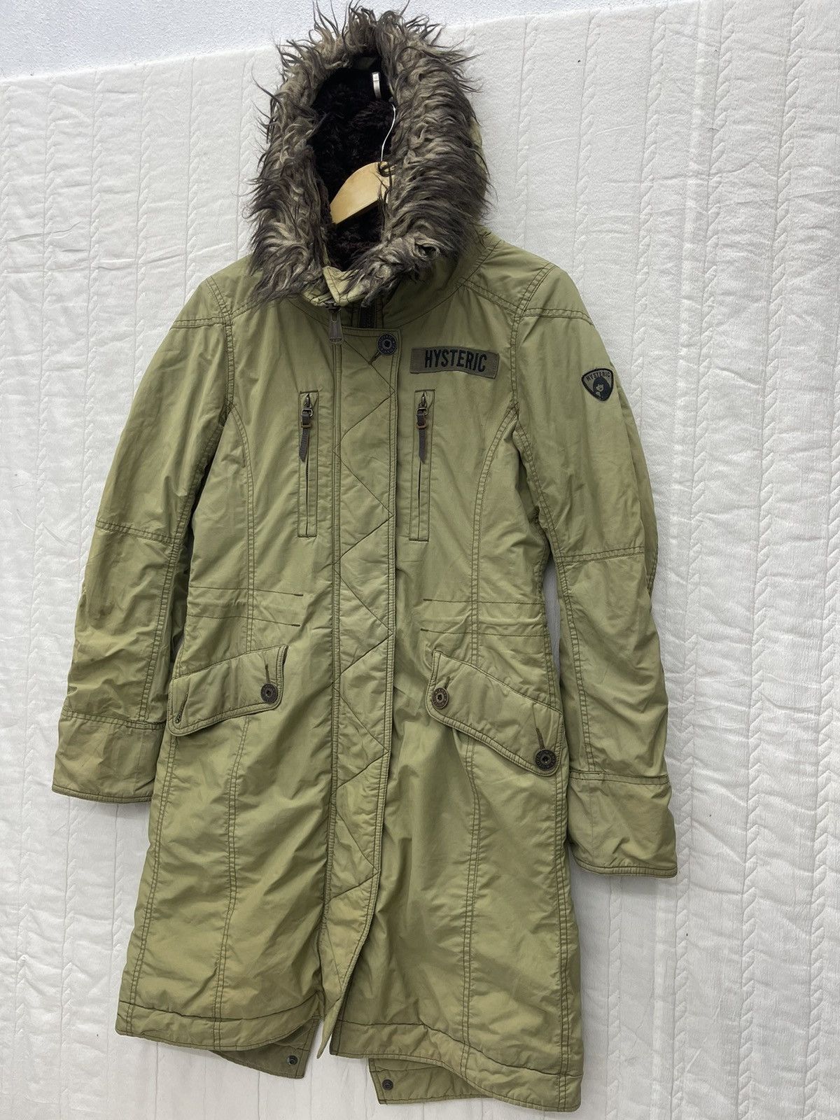 Hysteric Glamour STEALS💥HYSTERIC GLAMOUR FISHTALE HOODIE JACKET Size M / US 6-8 / IT 42-44 - 2 Thumbnail