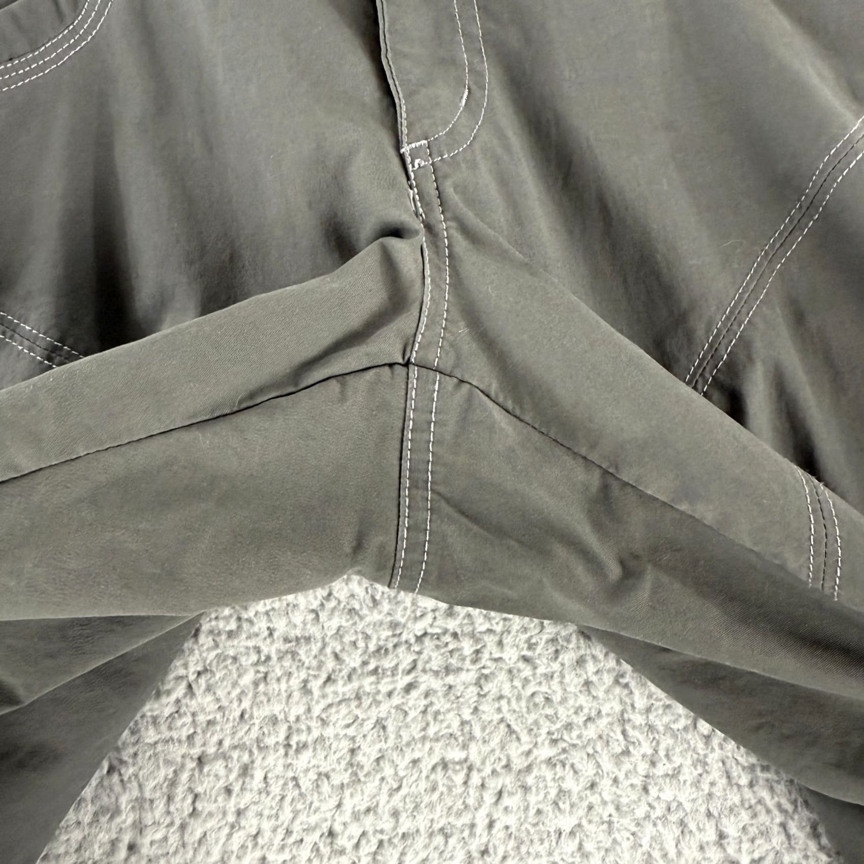 Vintage Kuhl Inspiratr Ankle Zip Pants Womens Size 6 Gray Hiking Travel Outdoor Casual Size 28" / US 6 / IT 42 - 6 Thumbnail
