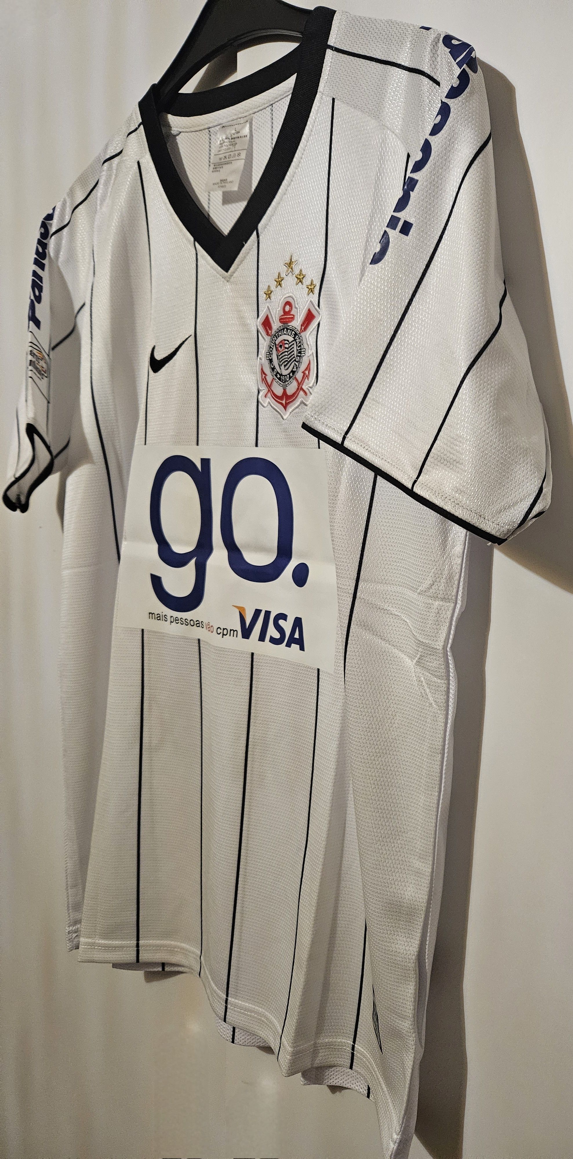 Other Ronaldo 9 Corinthians 2008/09 Vintage Soccer Jersey trikot Size US L / EU 52-54 / 3 - 4 Thumbnail