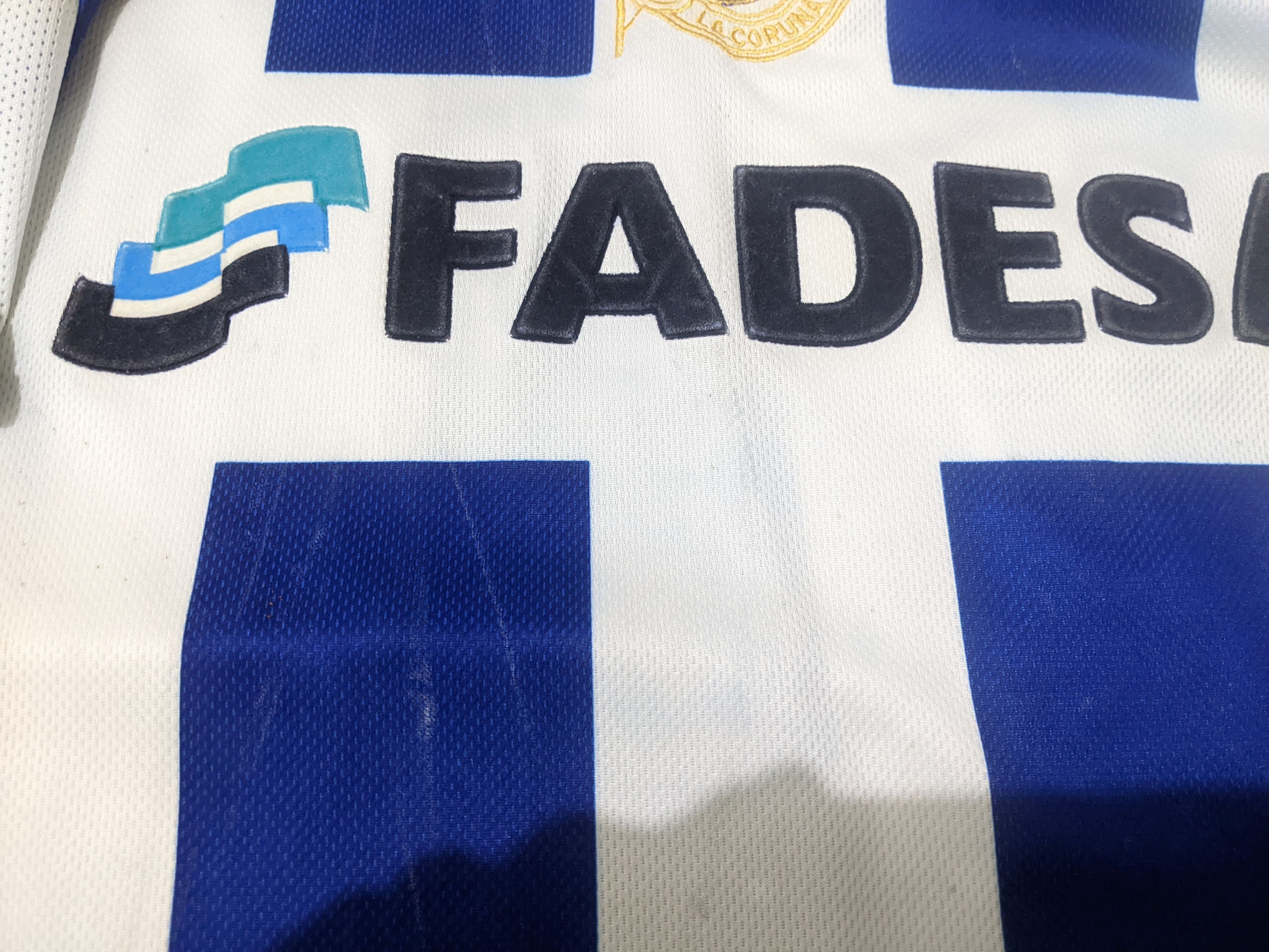 Joma Devortivo la coruna home 2004-05 MAKAY Jersey football shirt Size US L / EU 52-54 / 3 - 9 Thumbnail