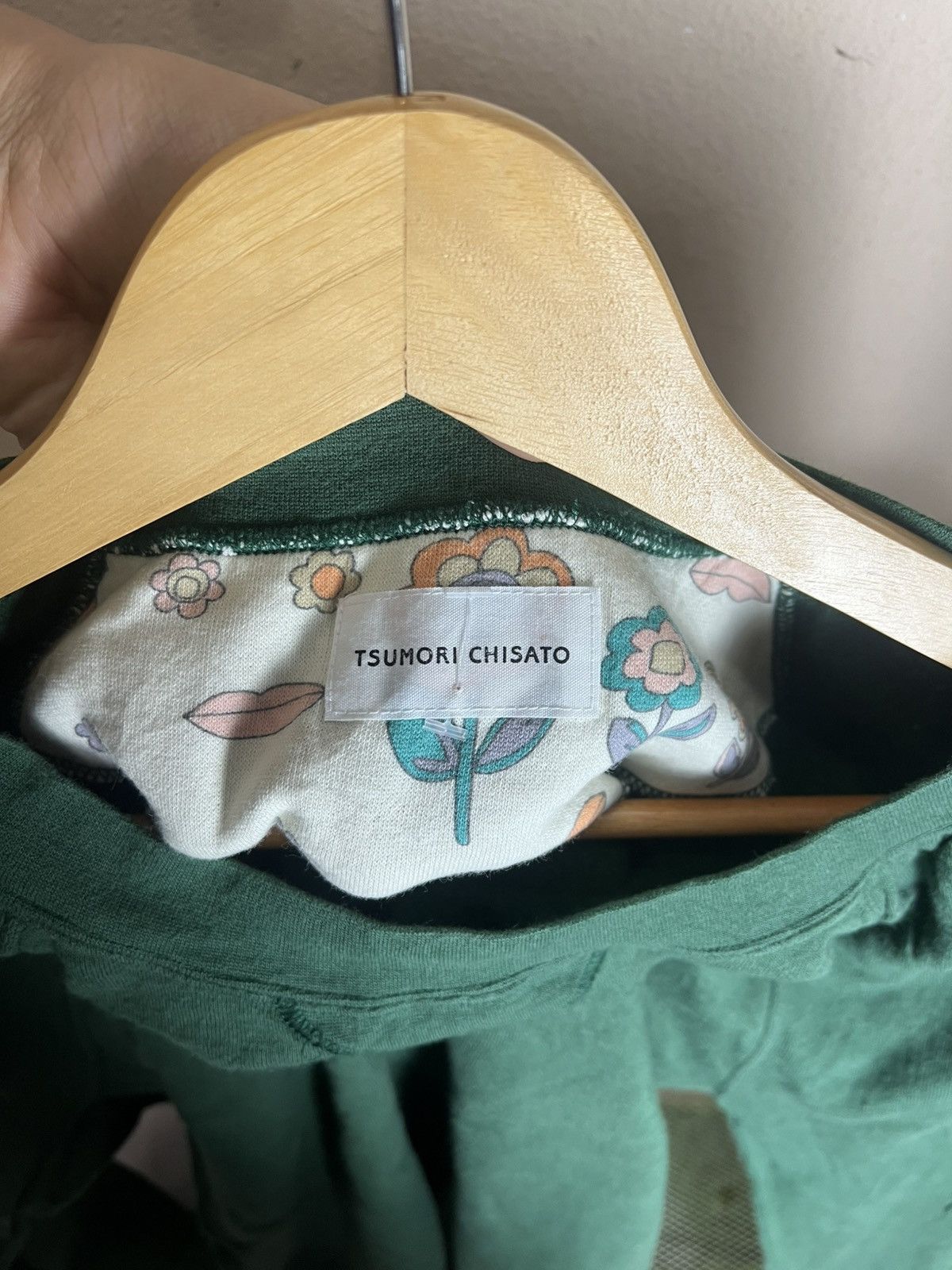 Designer × Issey Miyake × Tsumori Chisato Tsumori Chisato Issey Miyake Plain Croptop Sweatshirt Size XS / US 0-2 / IT 36-38 - 7 Thumbnail