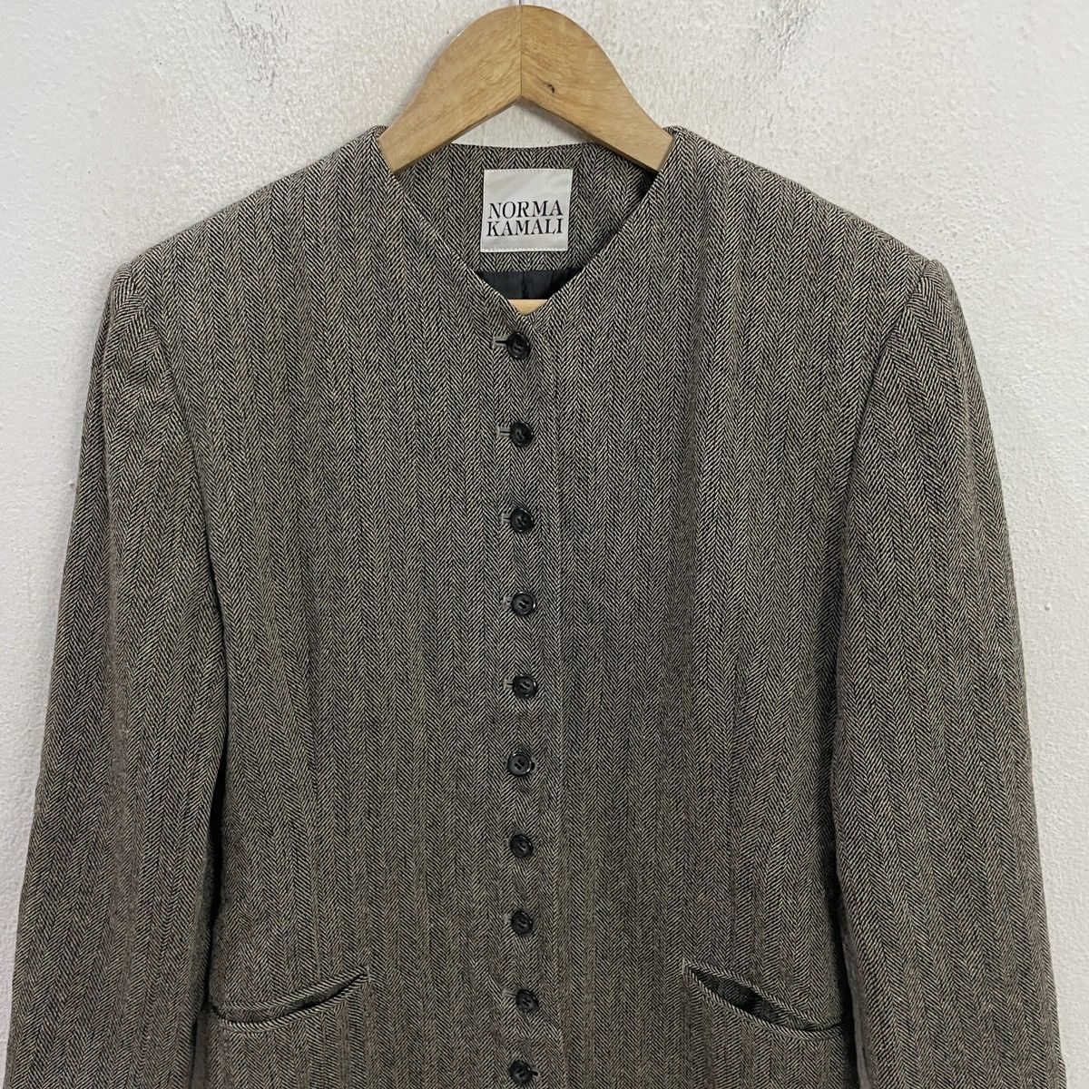 Norma Kamali Vintage Normal Kamali Coat Jacket Size L / US 10 / IT 46 - 4 Thumbnail