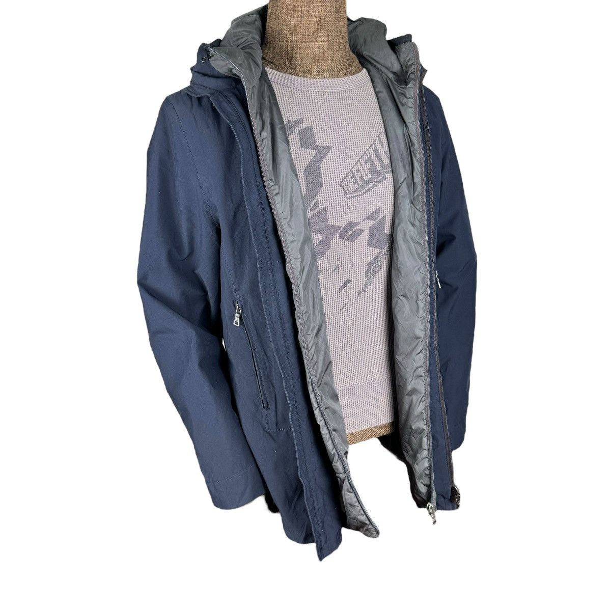 Prada ☀️PRADA GORETEX HOODIE LIGHT ZIPPER JACKET Size US M / EU 48-50 / 2 - 3 Thumbnail