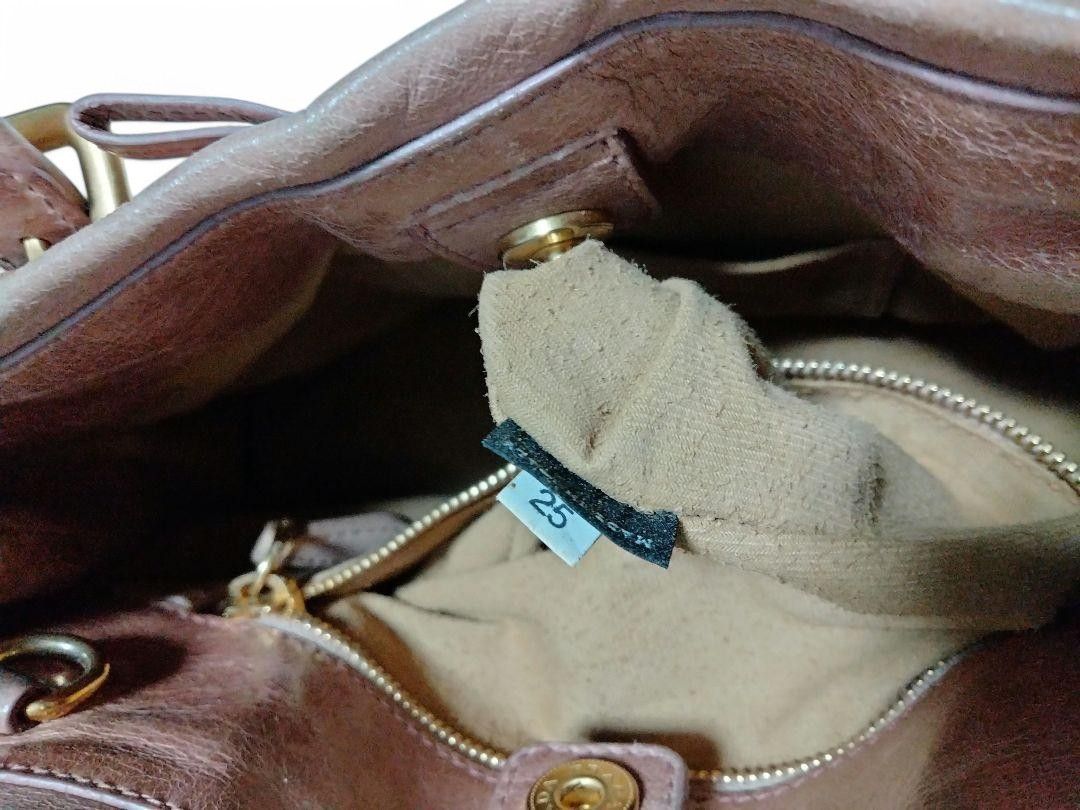 Prada Prada - Brown Leather Handbag Mini Small Shoulder Bag Size ONE SIZE - 7 Thumbnail