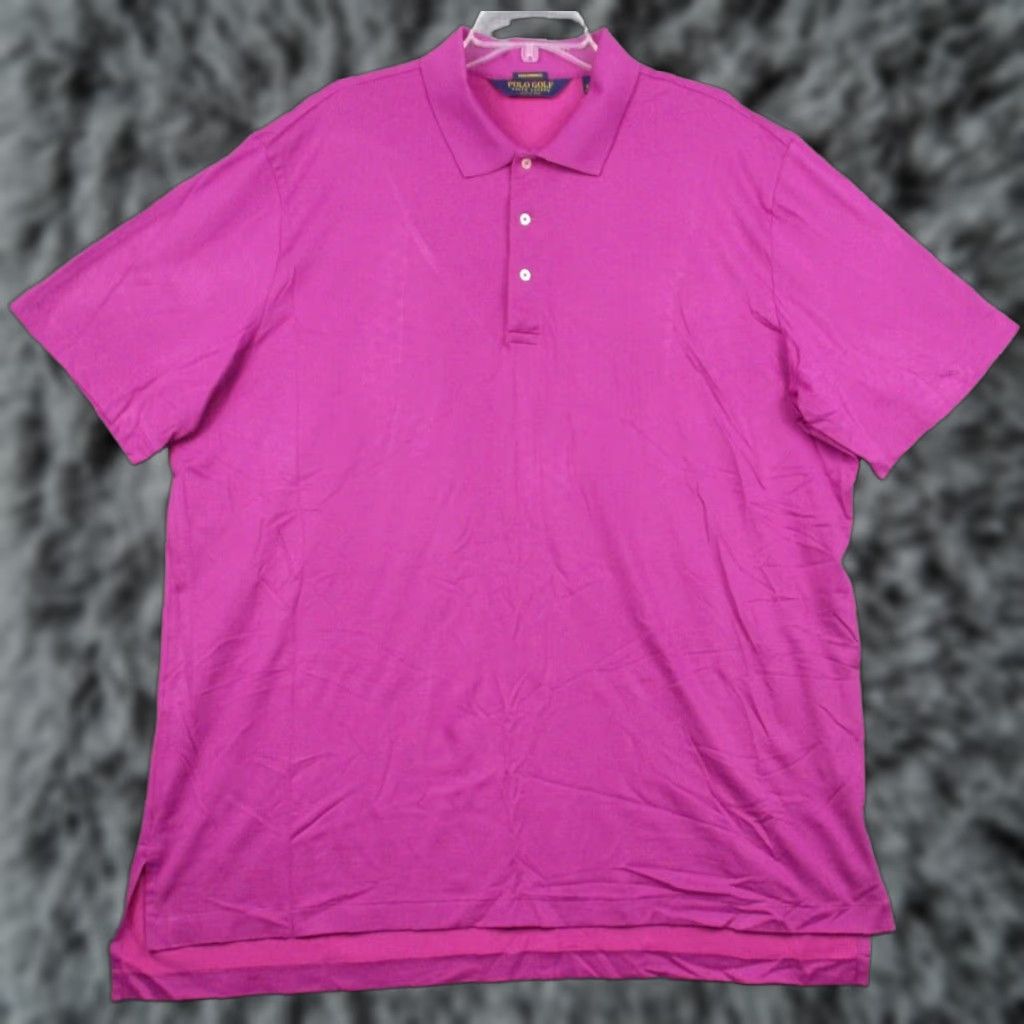 Ralph Lauren Polo Ralph Lauren Golf Performance Shirt XXL Men's Pro Fit Purple Polo Shirt Mens 2XL Purple Golf Performance Pro Fit Ralph Lauren Size US XXL / EU 58 / 5 - 1 Thumbnail