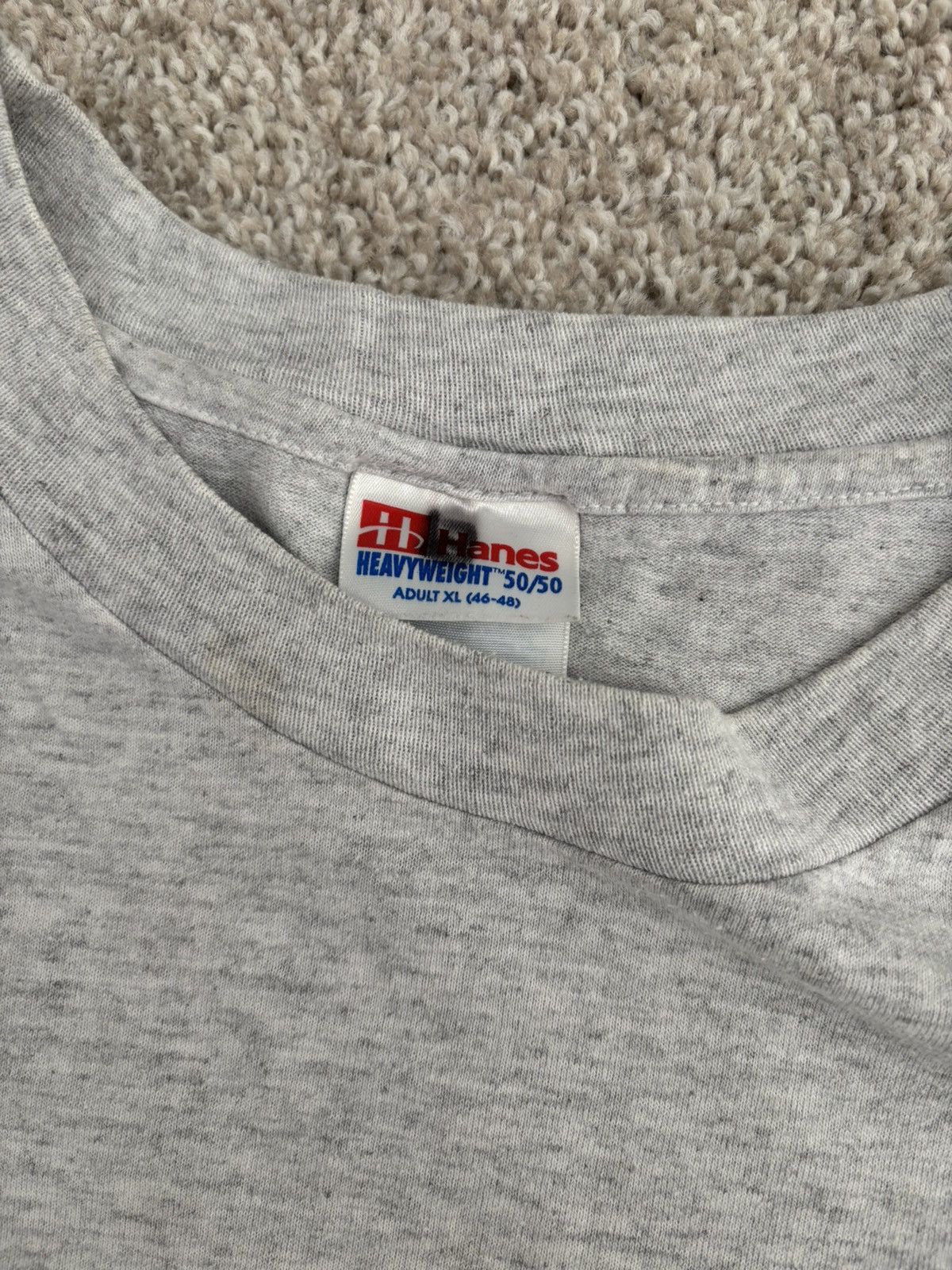 Hanes Vintage Camp T Shirt Size US XL / EU 56 / 4 - 4 Thumbnail