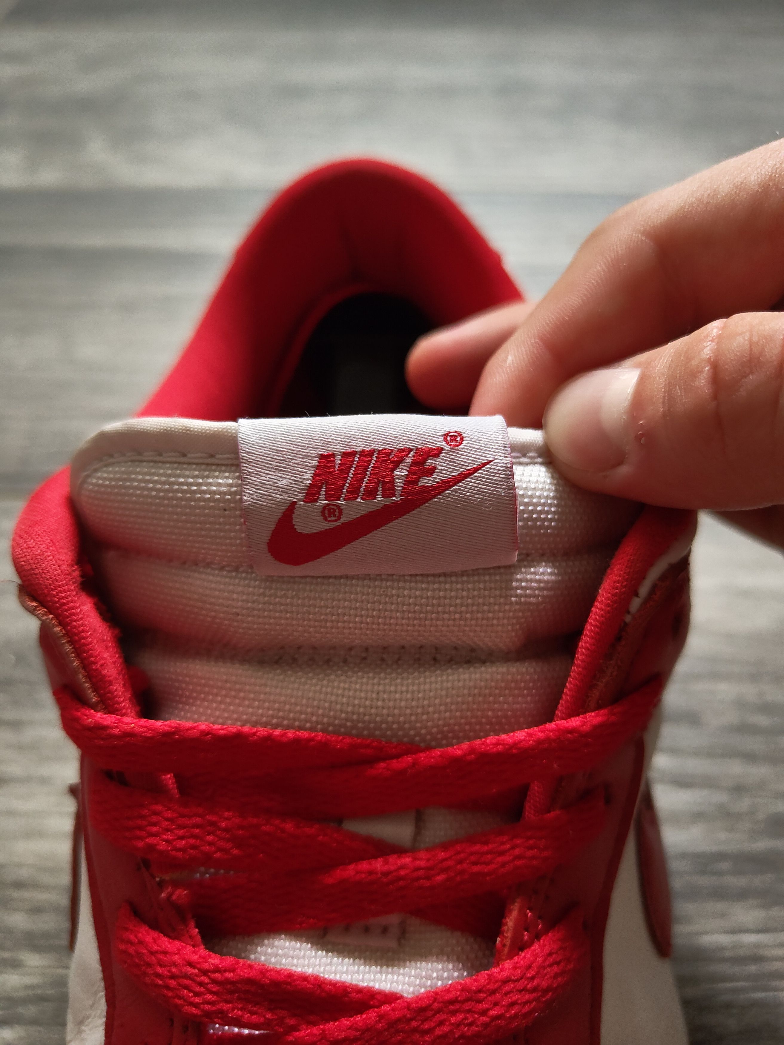 Nike Nike Dunk Low Red White SP St. John's Size US 12 / EU 45 - 7 Thumbnail
