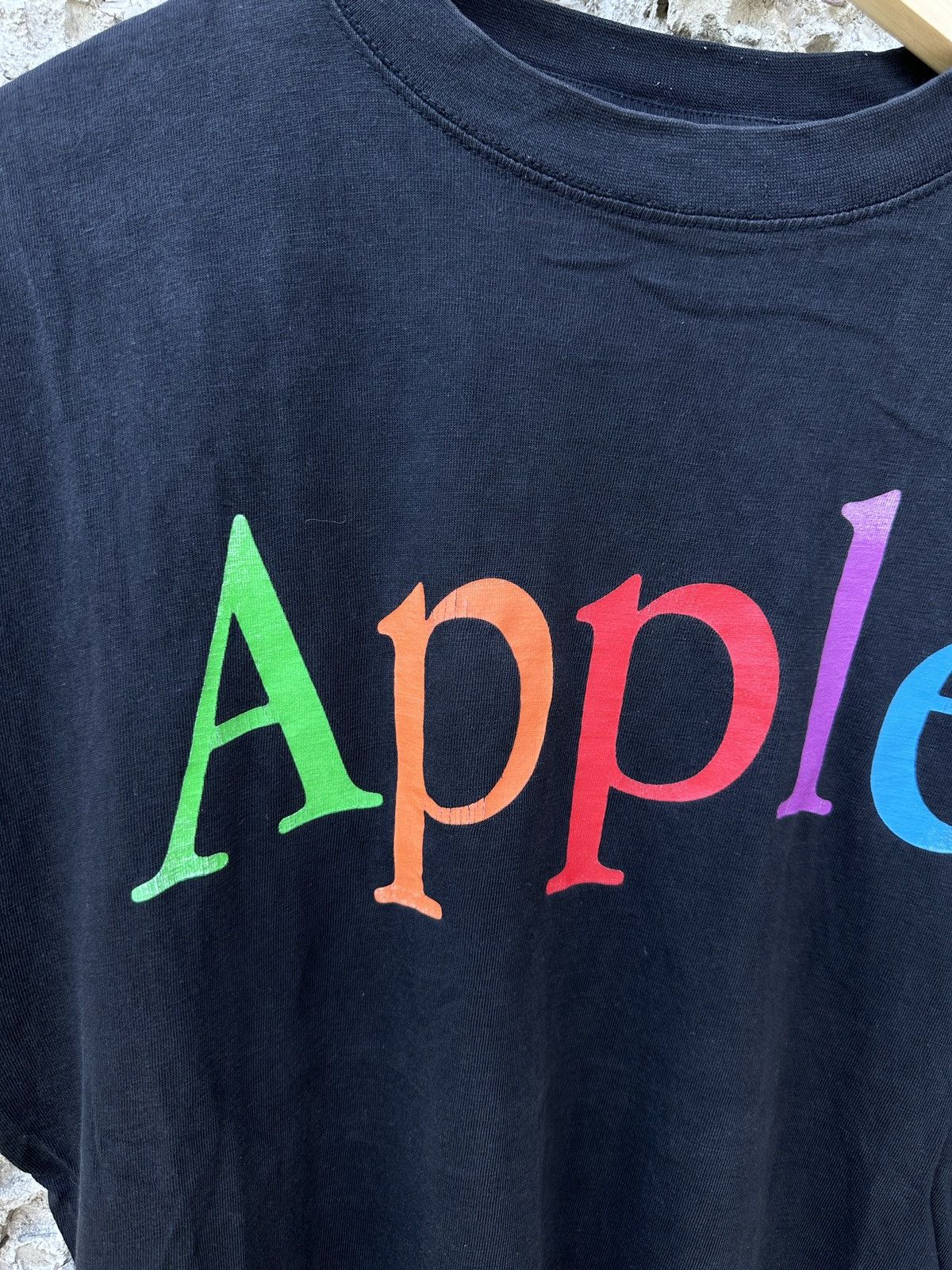 Vintage Vintage Apple big logo 2000s 90s tee T-shirt Size US L / EU 52-54 / 3 - 3 Thumbnail