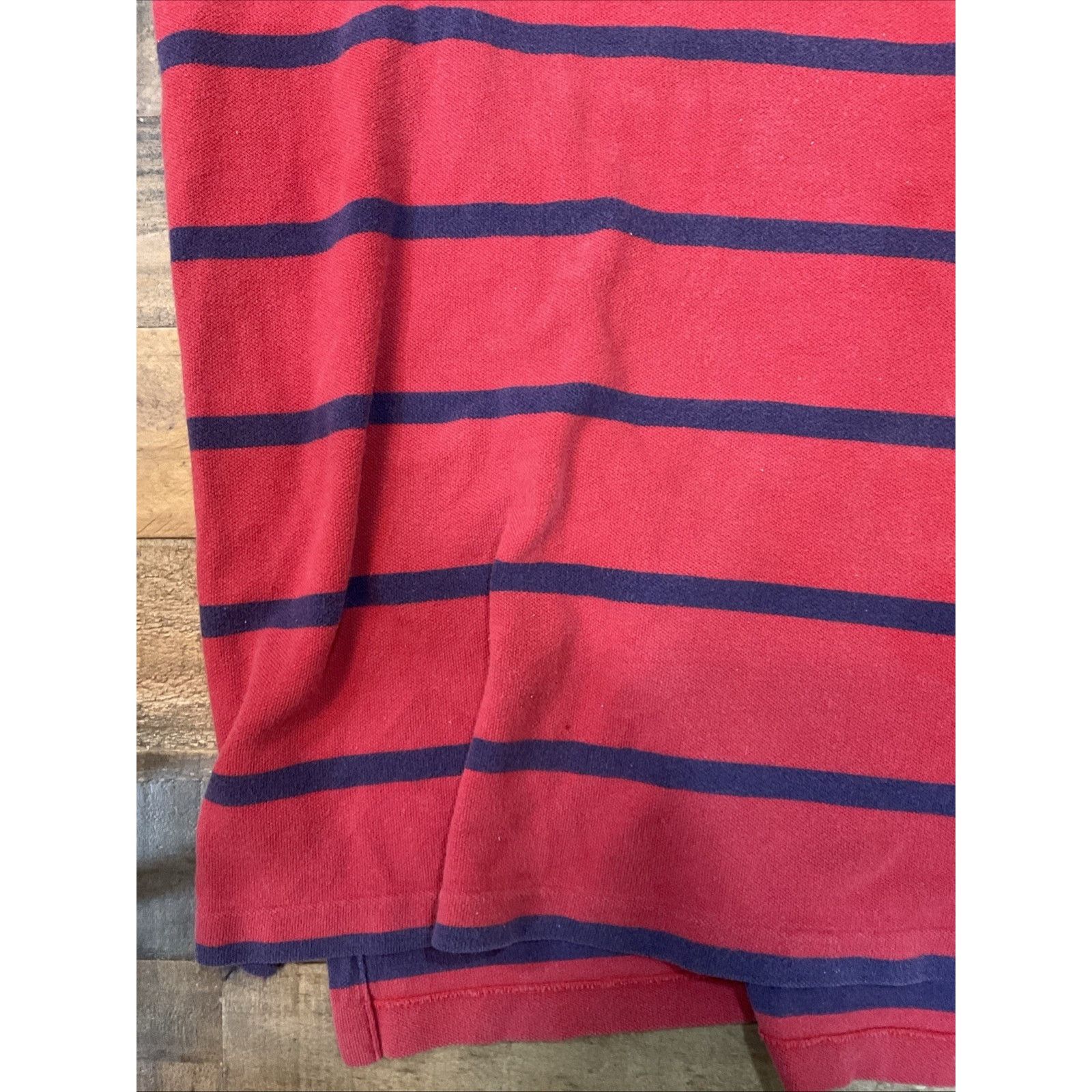 Ralph Lauren Polo Ralph Lauren Men’s XL Red Navy Stripe Classic Fit Size US XL / EU 56 / 4 - 5 Thumbnail