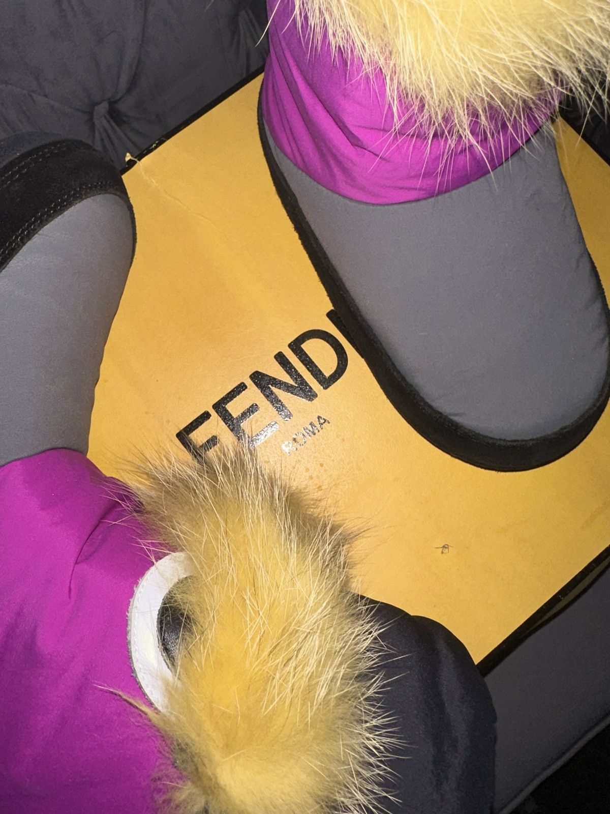 Fendi Fur Monster Moonboot Size US 5 / IT 35 - 10 Thumbnail