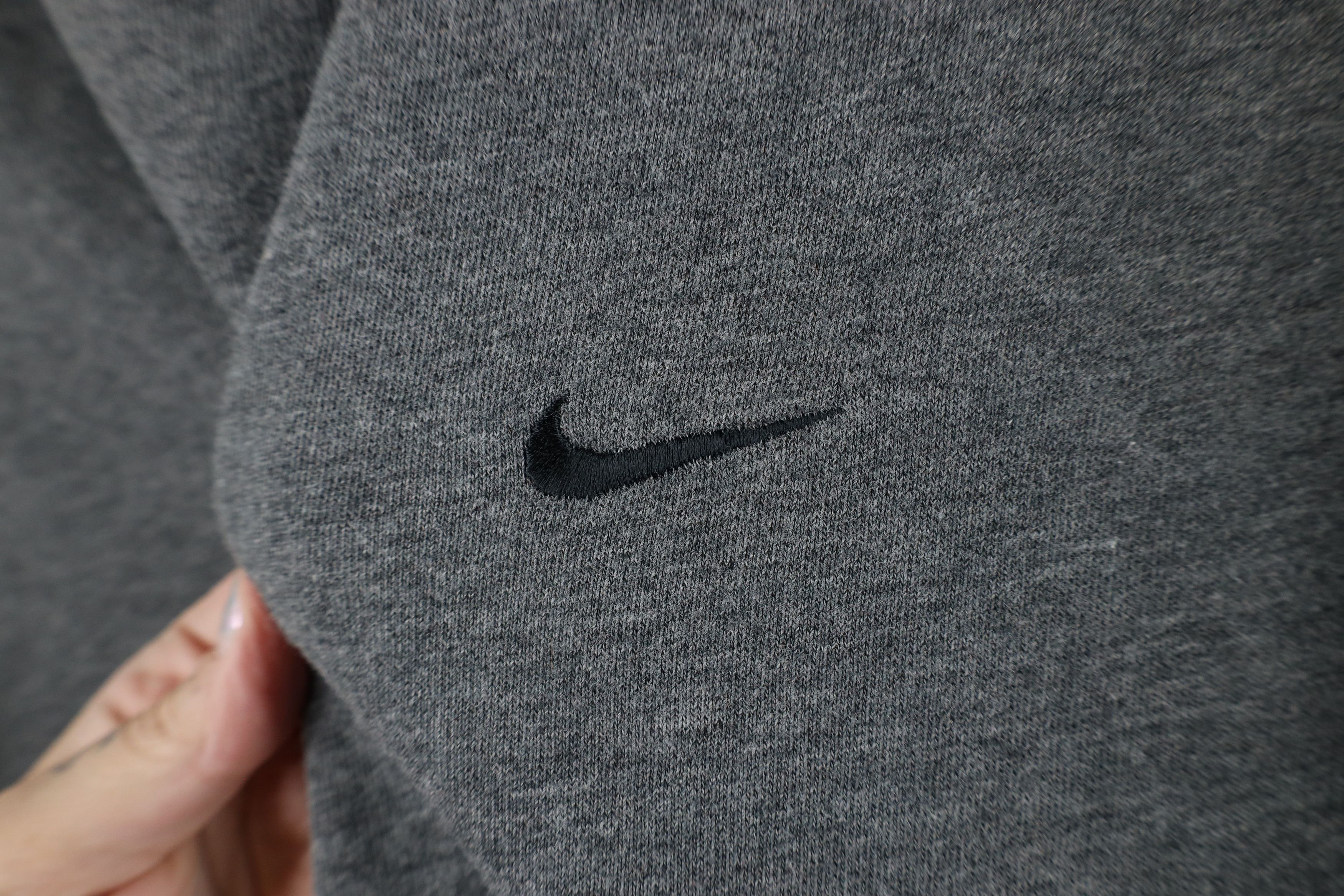 Nike × Vintage Vintage Nike Scott Mini Swoosh Crewneck Sweatshirt Gray Size US M / EU 48-50 / 2 - 4 Thumbnail