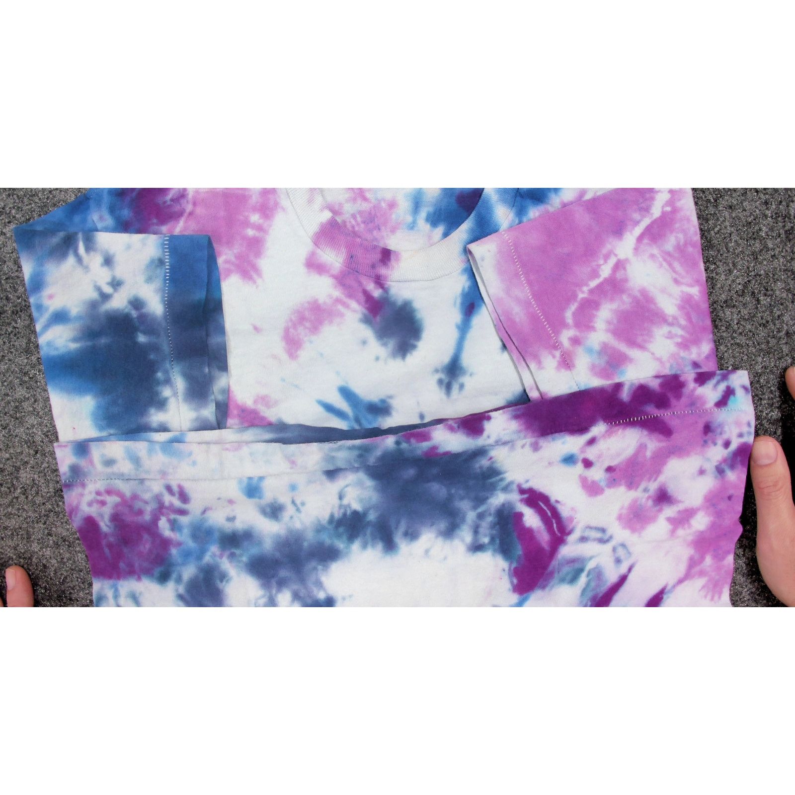 Fruit Of The Loom VTG 80s Fruit of the Loom Single Stitch Tie Dye Baby Tee XS Size XS / US 0-2 / IT 36-38 - 5 Thumbnail
