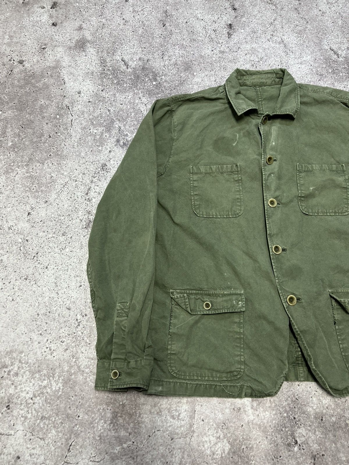 Japanese Brand Vintage Multi Pocket Military Shirt Size L Size US L / EU 52-54 / 3 - 2 Thumbnail