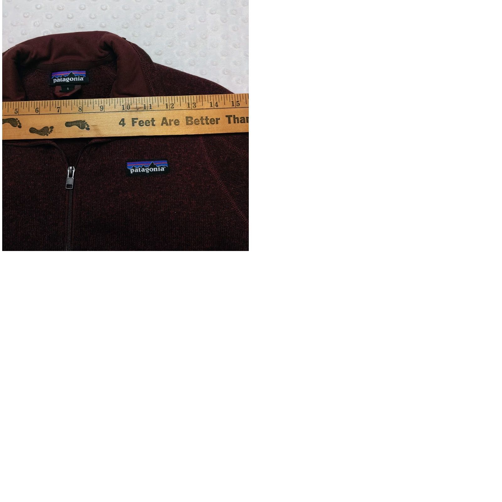 Patagonia Patagonia Better Sweater Quarter Zip Woman's Small Burgundy Size S / US 4 / IT 40 - 9 Thumbnail