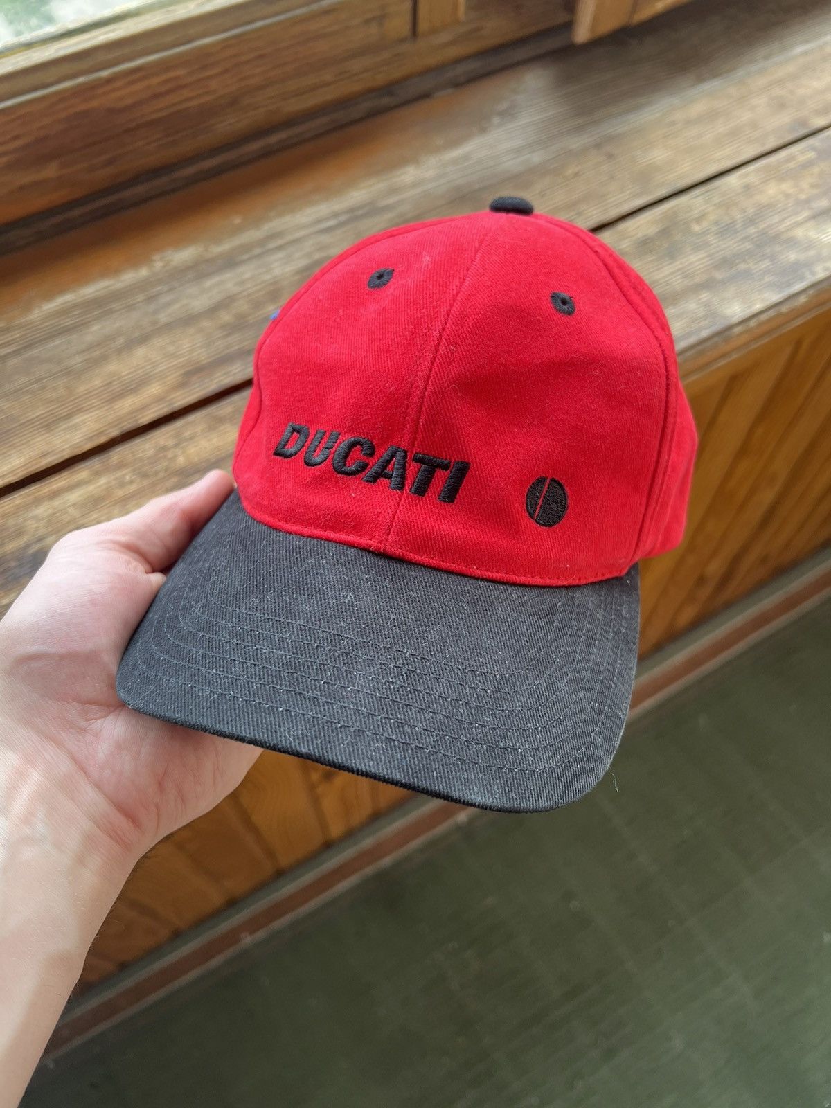 Vintage Vintage Ducati Racing Moto Cap Y2K Hat Size ONE SIZE - 2 Thumbnail